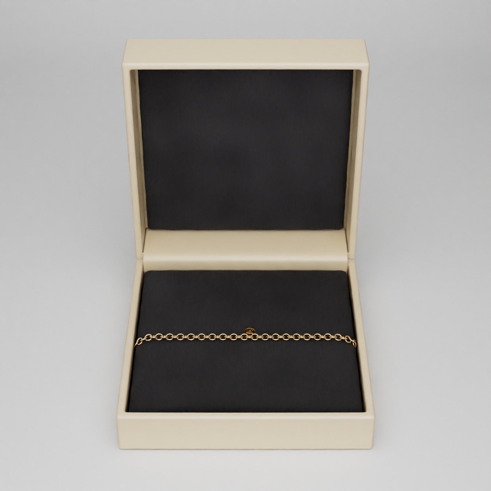 18k Gold Charms Chain Bracelet