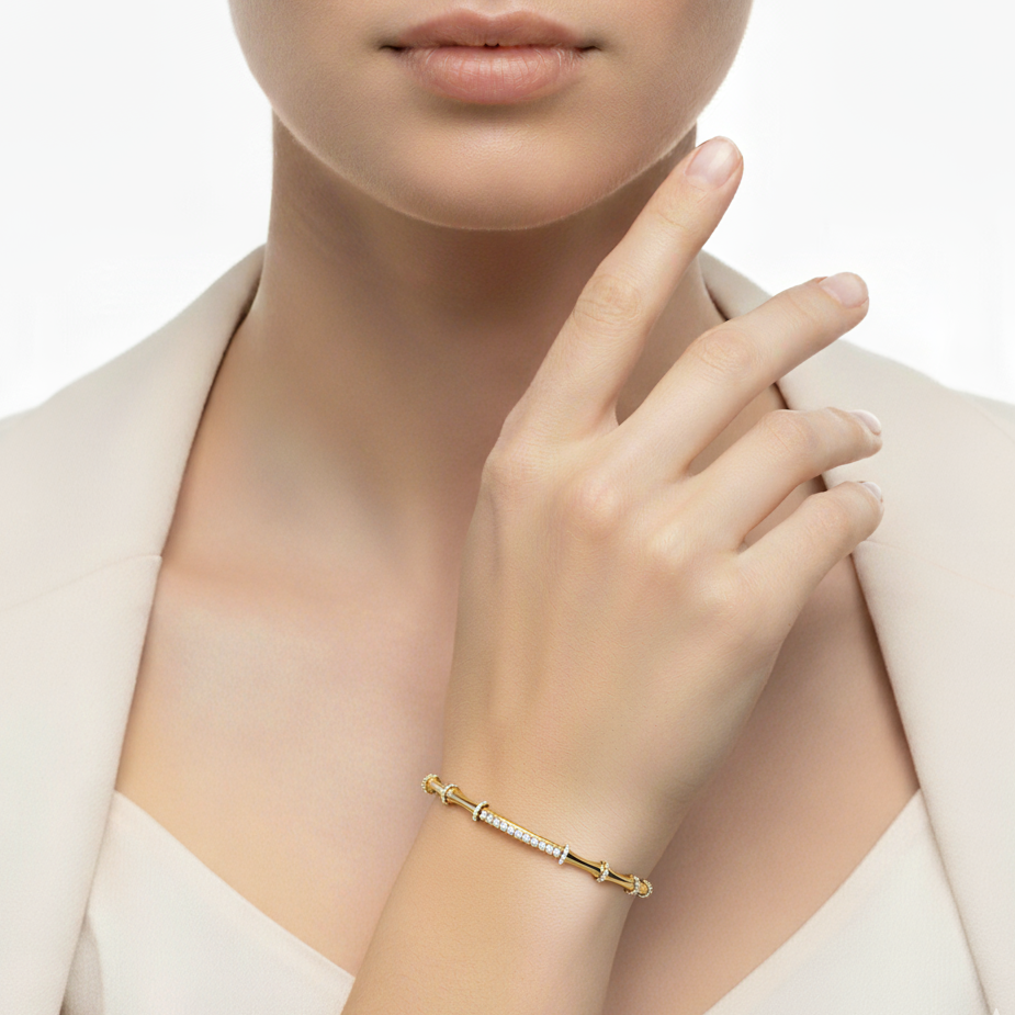 Diamond-Bangle-18K-GOLD-SIRAN-BY-IRAM