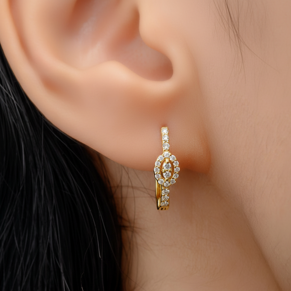 Diamond-Earring-18K-GOLD-SIRAN-BY-IRAM