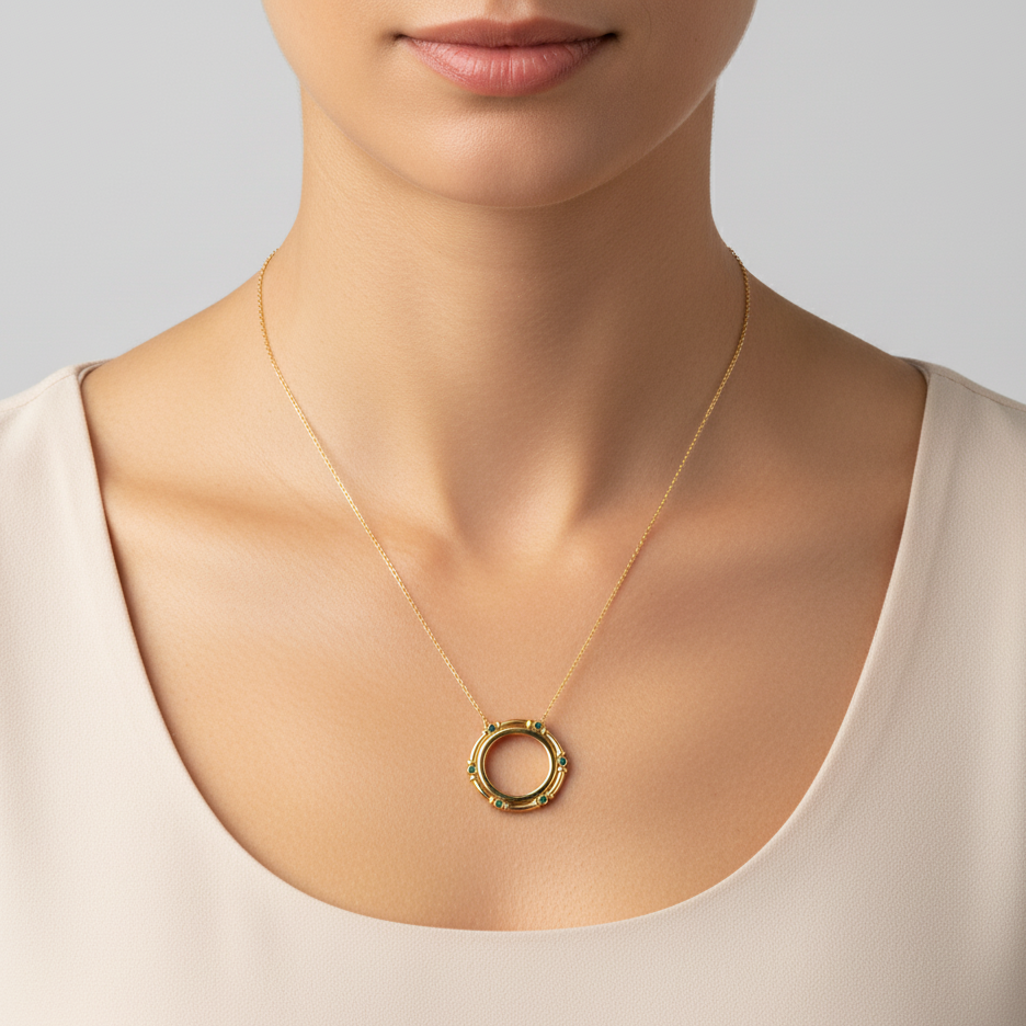 Gold-Frame-Necklace-18K-GOLD-SIRAN-BY-IRAM