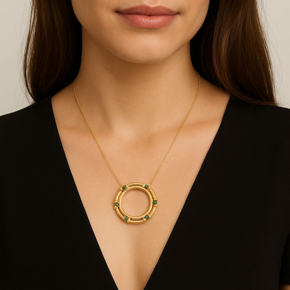 Gold-Frame-Necklace-18K-GOLD-SIRAN-BY-IRAM