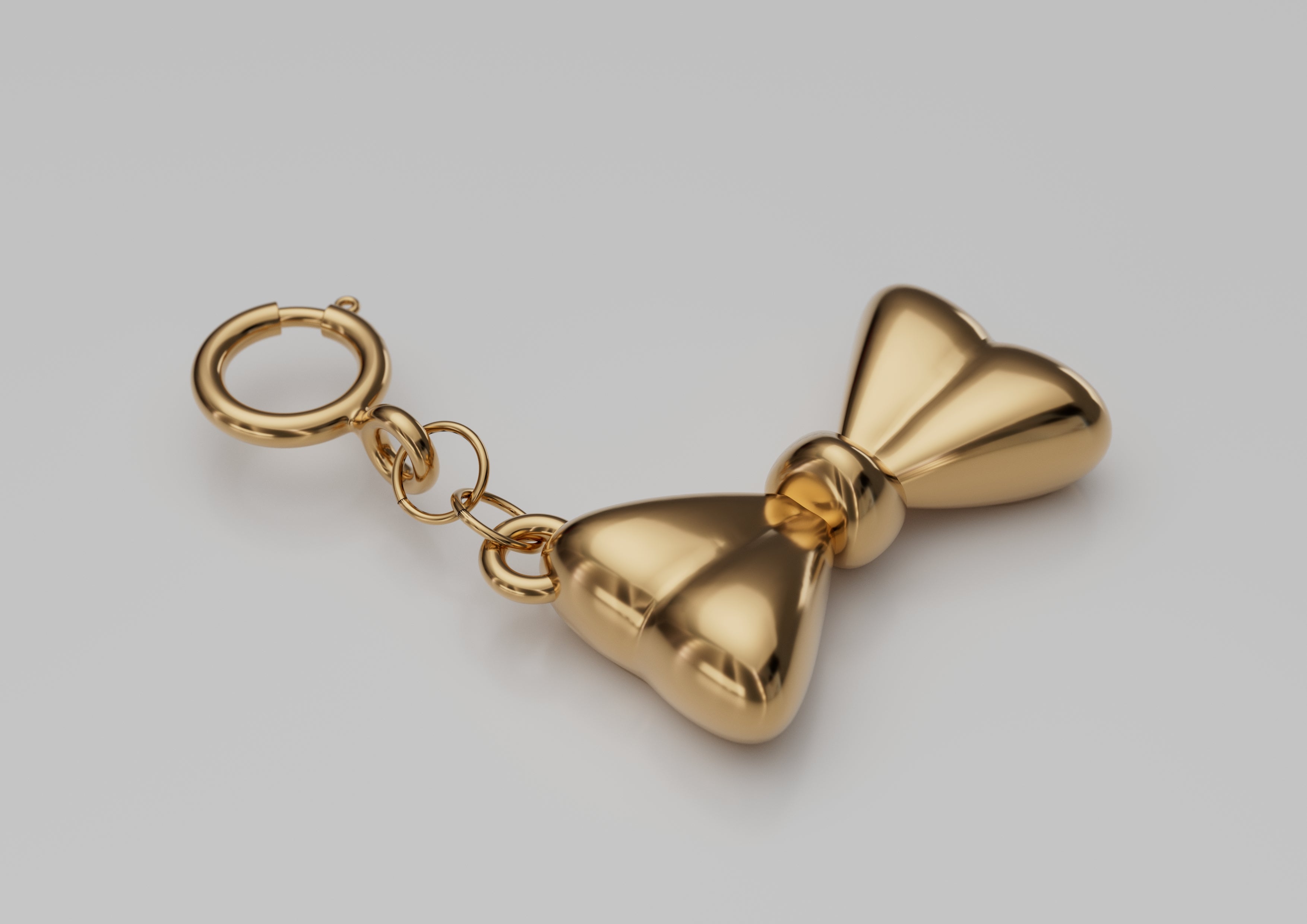 18K Gold Bow Tie