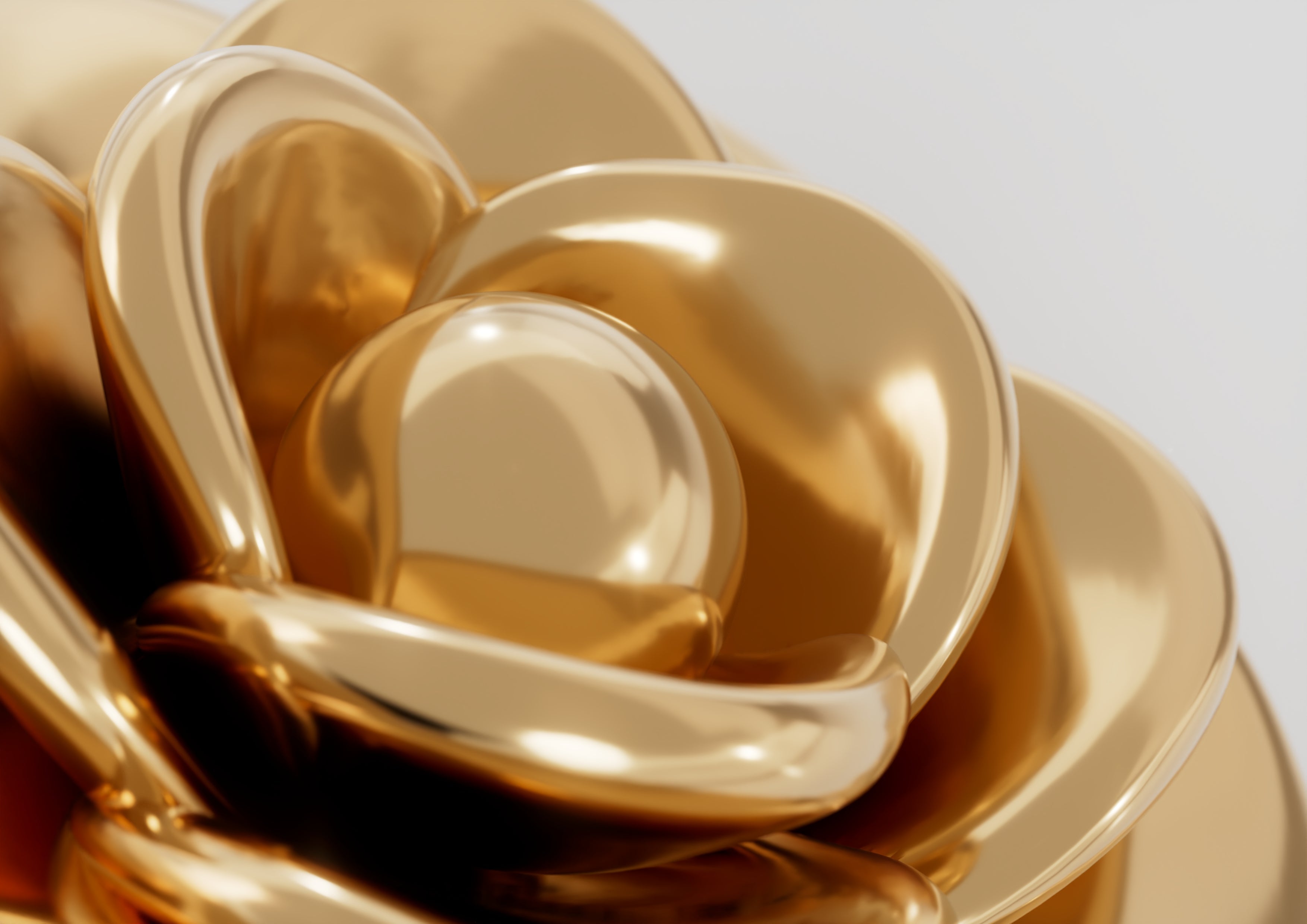 18K Gold Eternal Rose