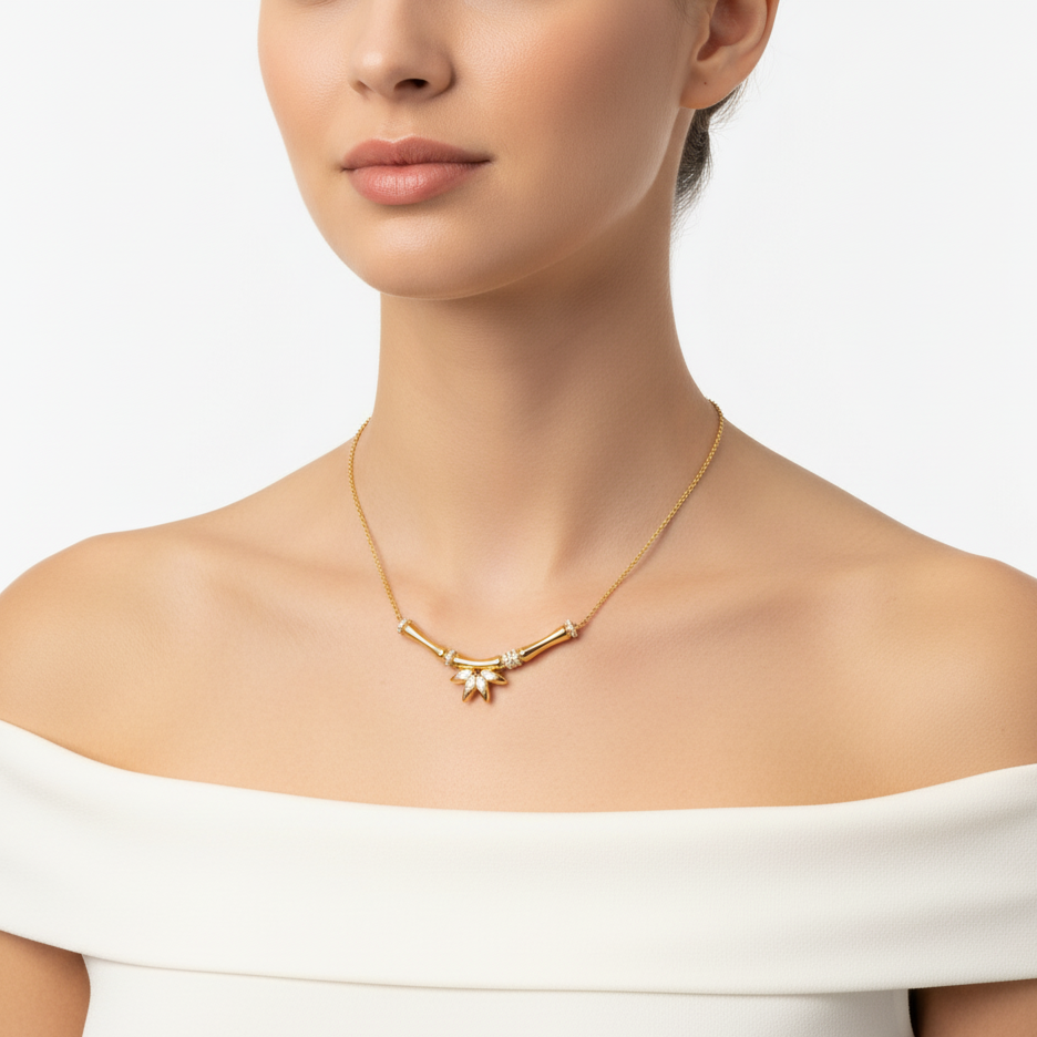 Diamond-Necklace-18K-GOLD-SIRAN-BY-IRAM