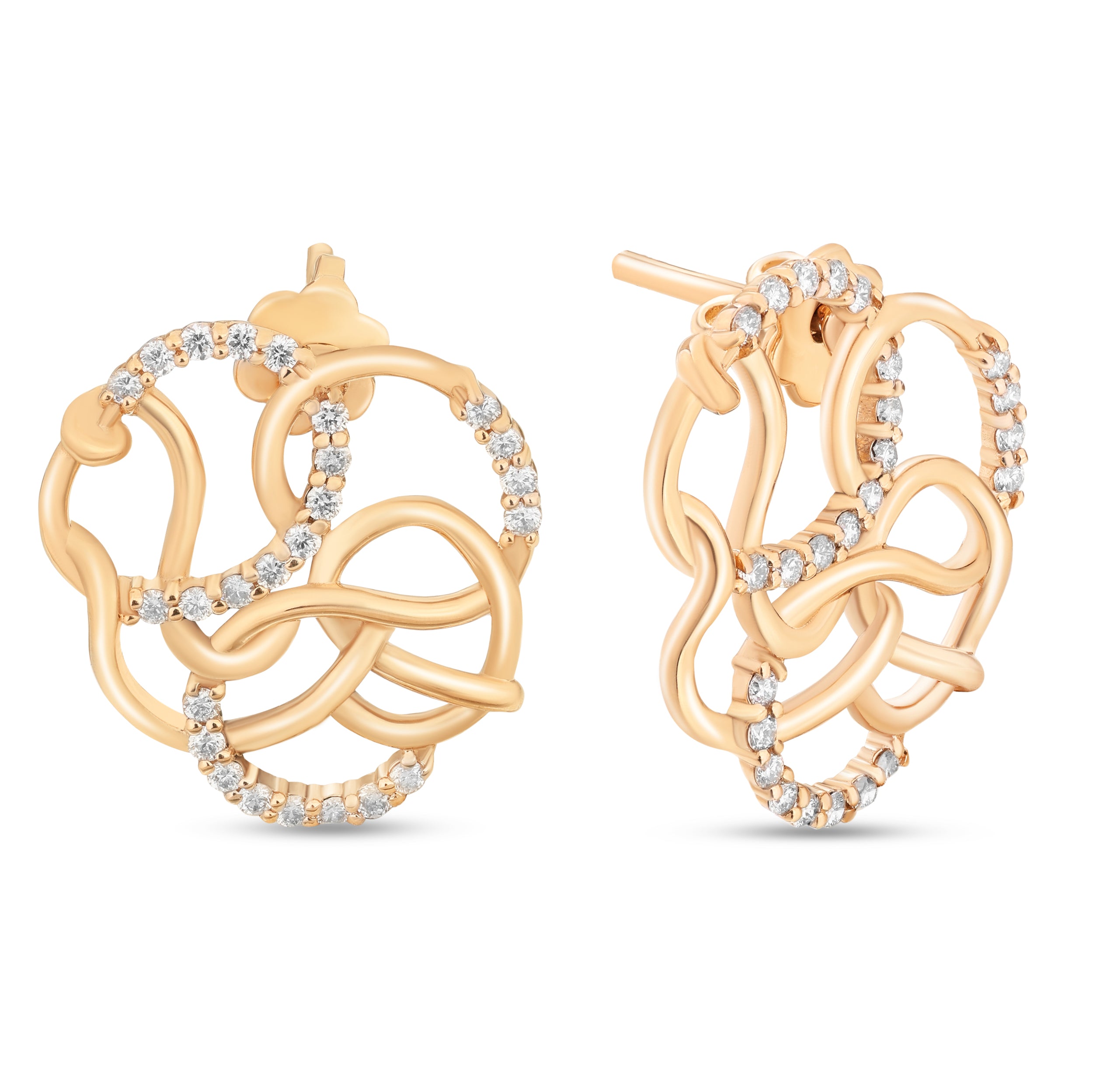 Diamond-Earring-18K-GOLD-SIRAN-BY-IRAM-Jewelry