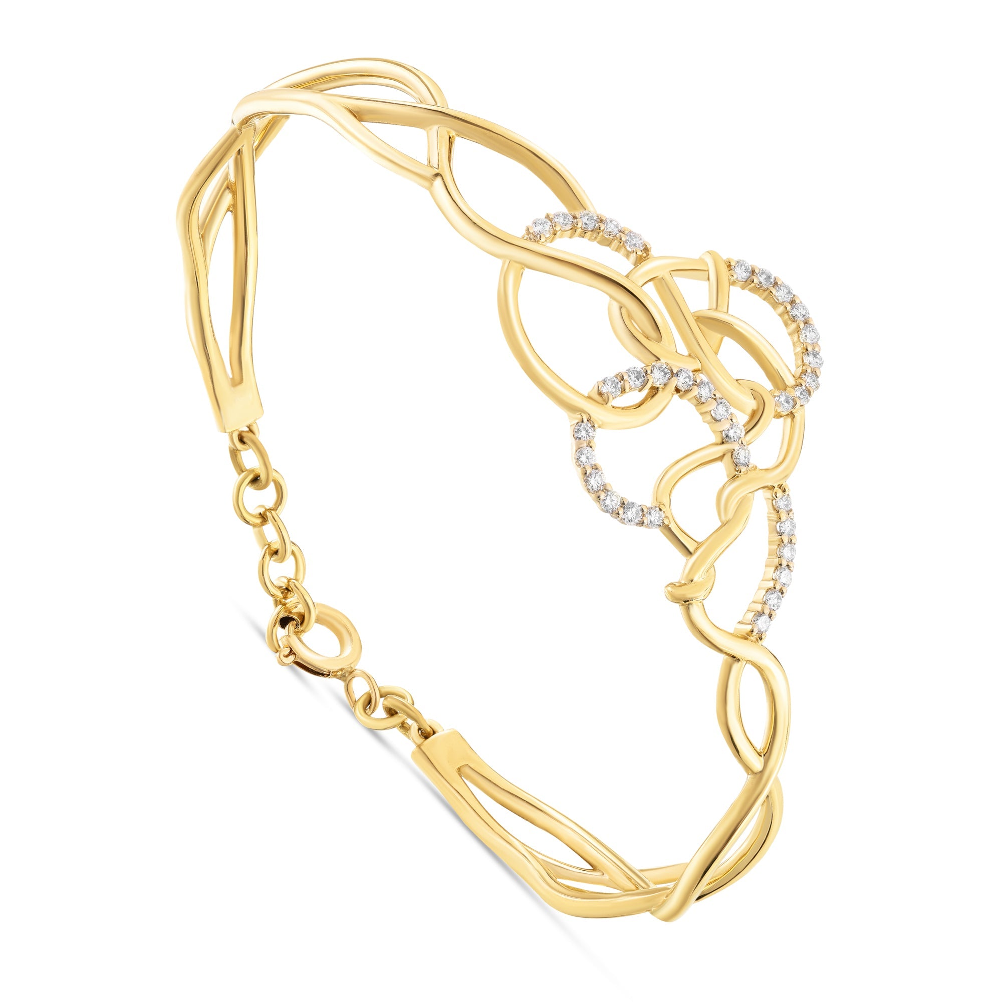 Diamond-Bangles-18K-GOLD-SIRAN-BY-IRAM-Jewelry