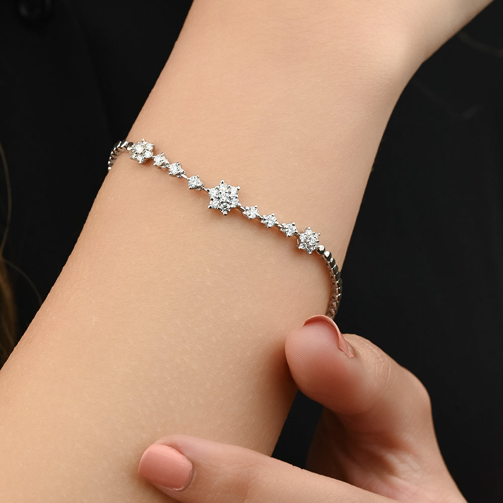 Girl Nice Diamond Bracelet Penkiiy Bracelets For Women Diamond