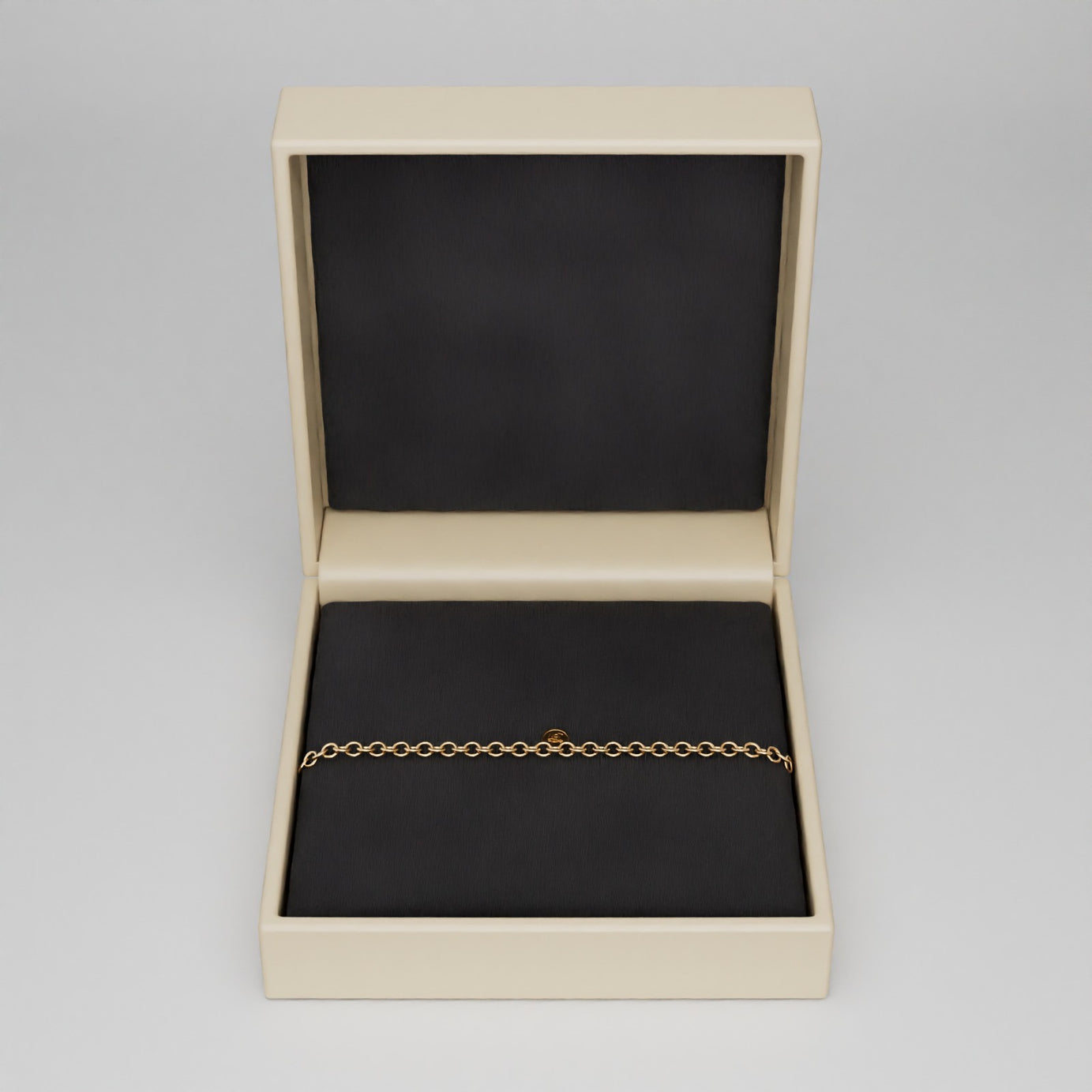 18k Gold Charms Chain Bracelet