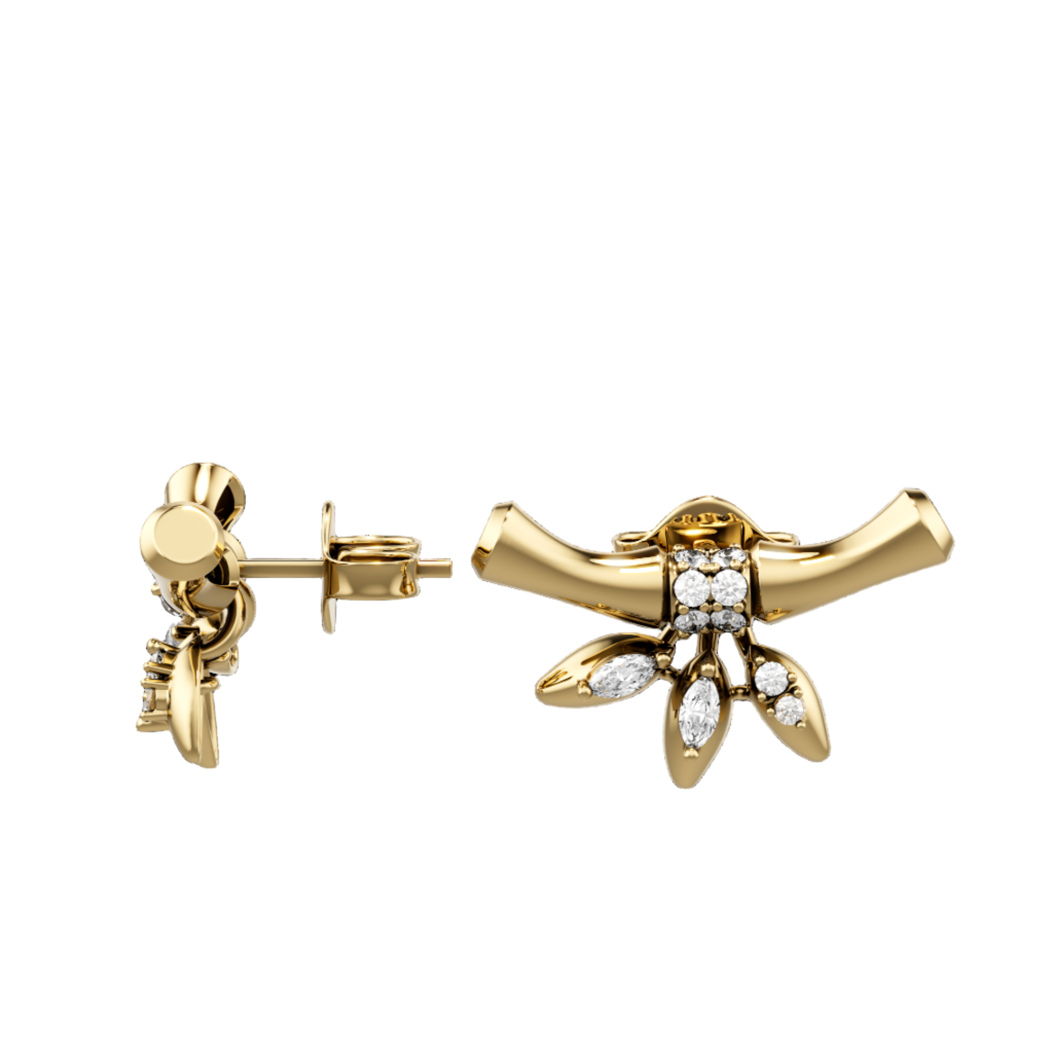 Diamond-Earring-18K-GOLD-SIRAN-BY-IRAM
