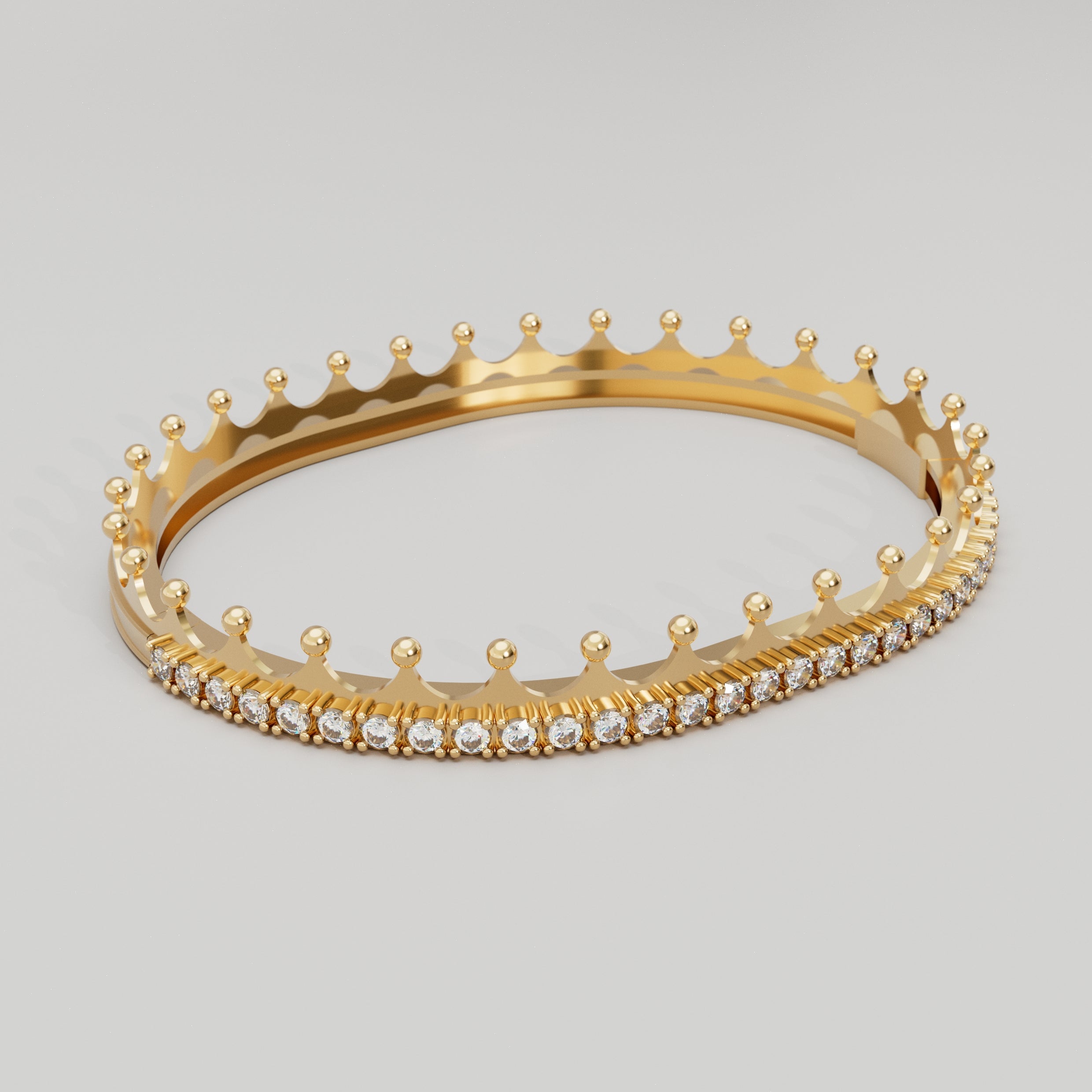 Diamond-Bangle-18K-GOLD-SIRAN-BY-IRAM