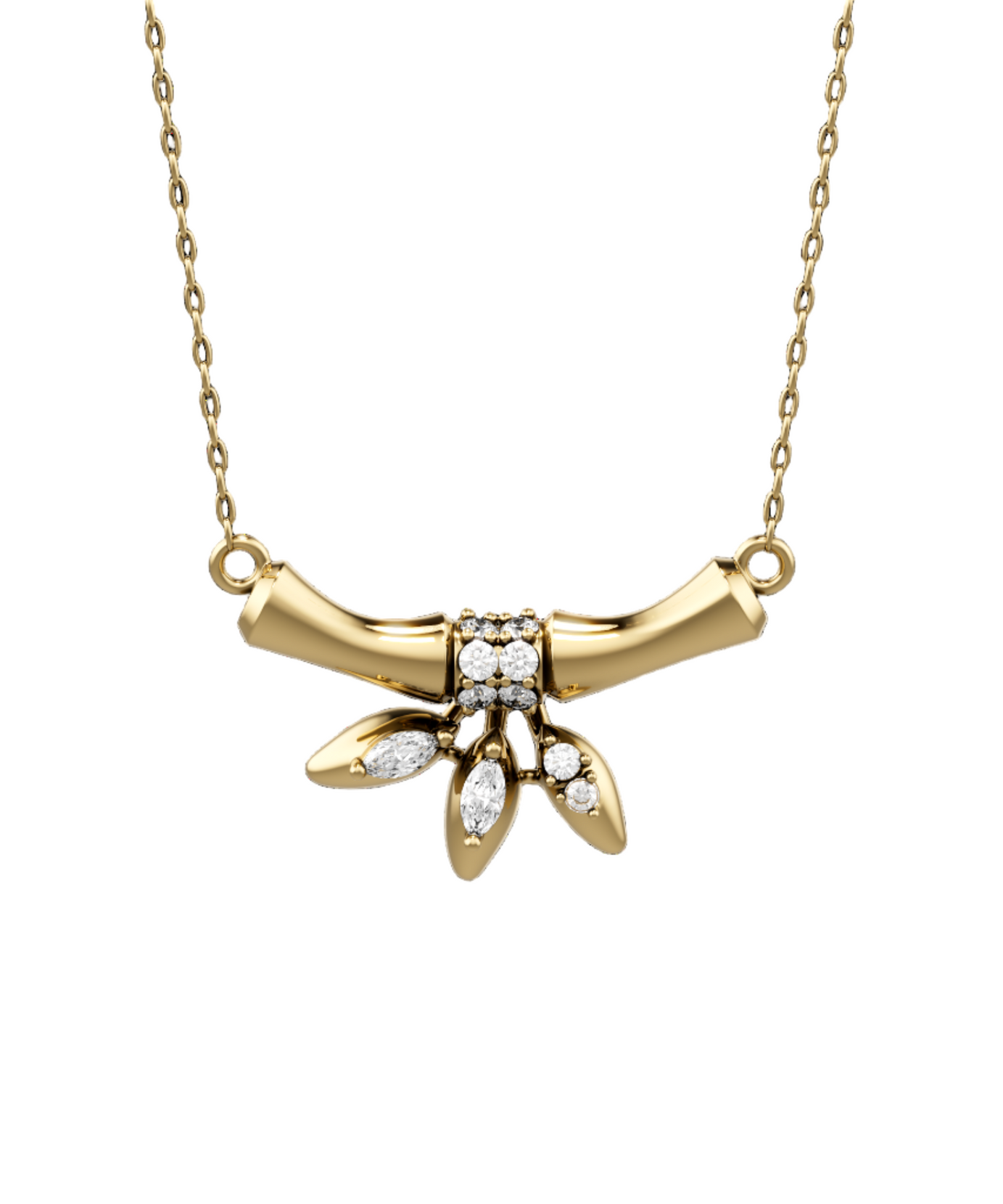 Diamond-Necklace-18K-GOLD-SIRAN-BY-IRAM