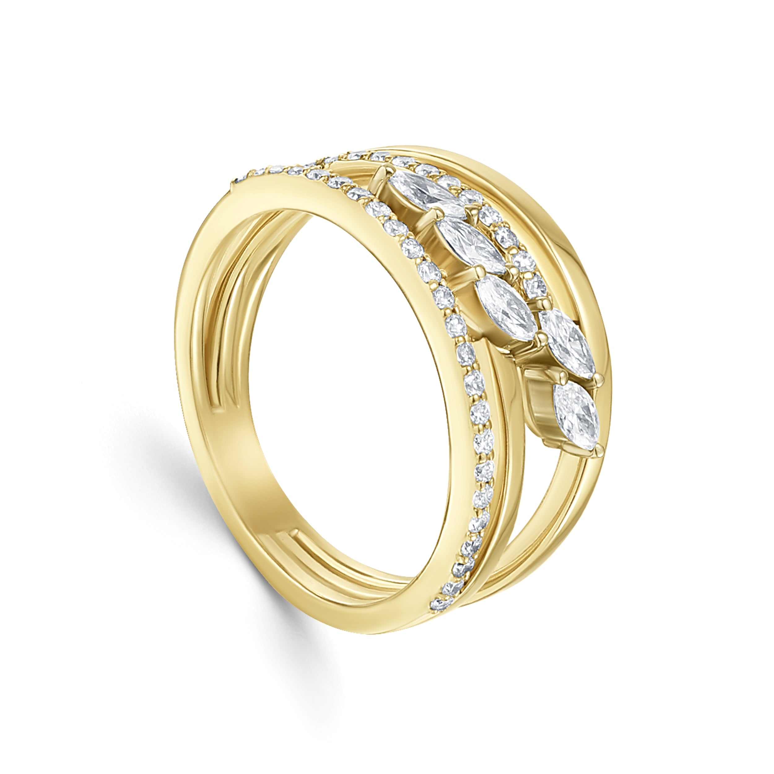 Diamond-Rings-18K-GOLD-SIRAN-BY-IRAM-Jewelry