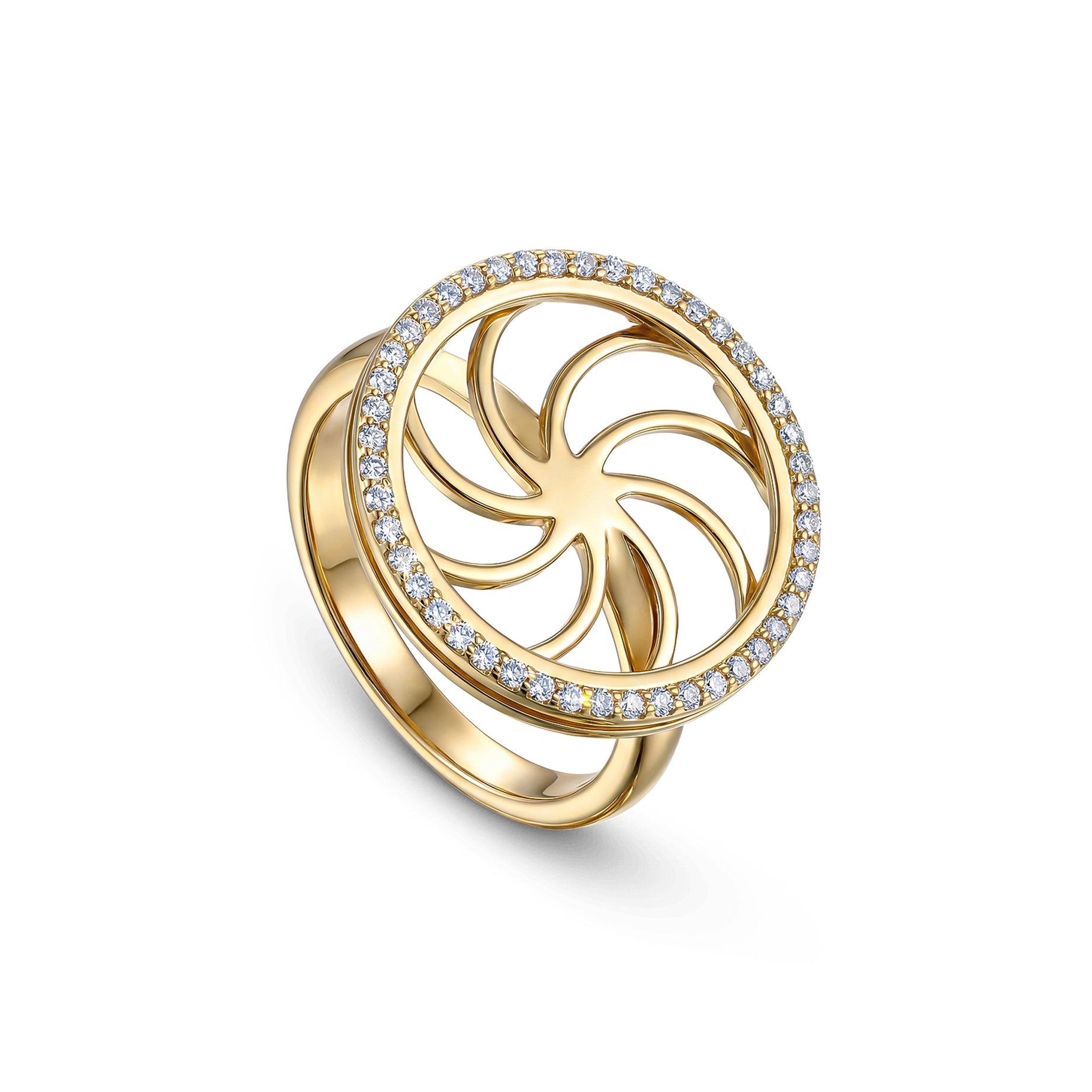 Diamond-Rings-18K-GOLD-SIRAN-BY-IRAM-Jewelry