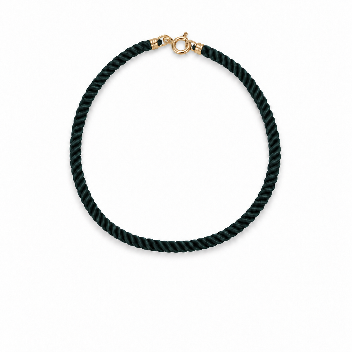 14K Gold Charm Keeper Bracelet