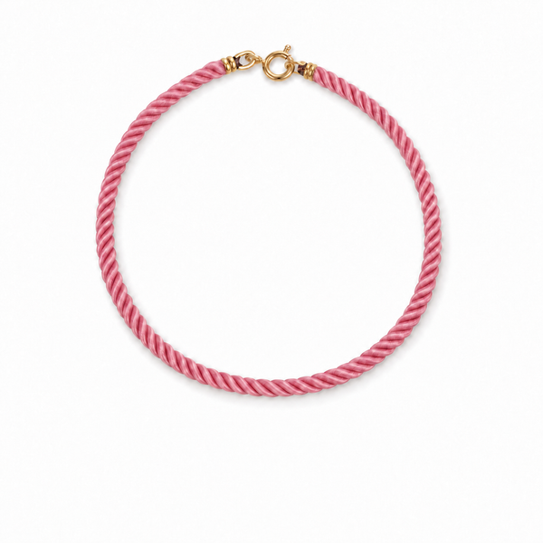 14K Gold Charm Keeper Bracelet