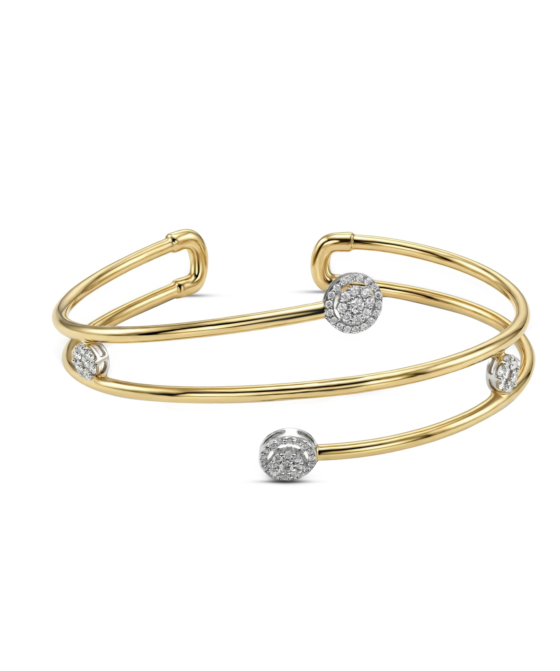 Diamond-Bangle-18K-GOLD-SIRAN-BY-IRAM-JEWELRY