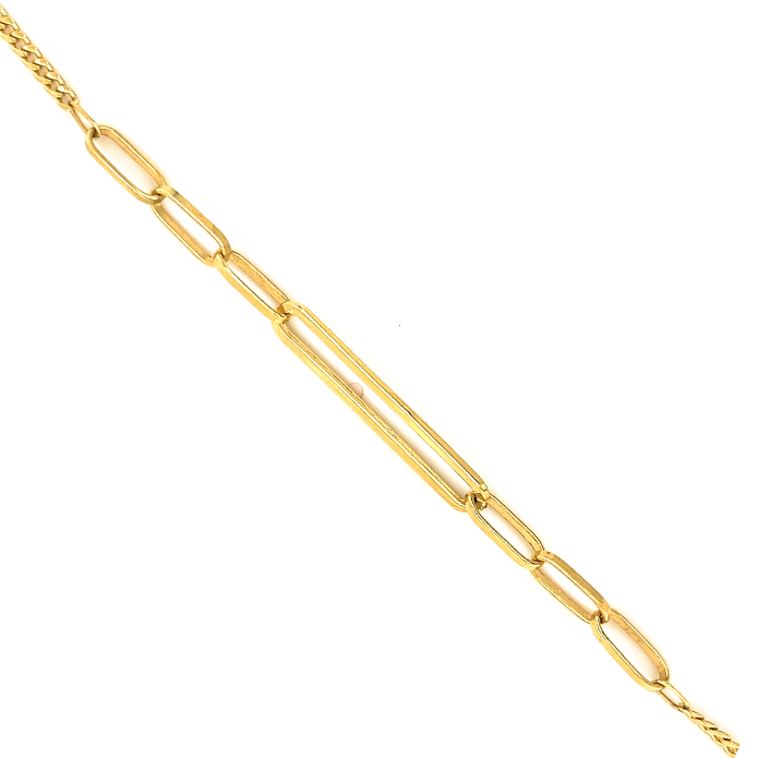 Linglong  clips Bracelet in Yellow 18K Gold / MZFT038872B/Y