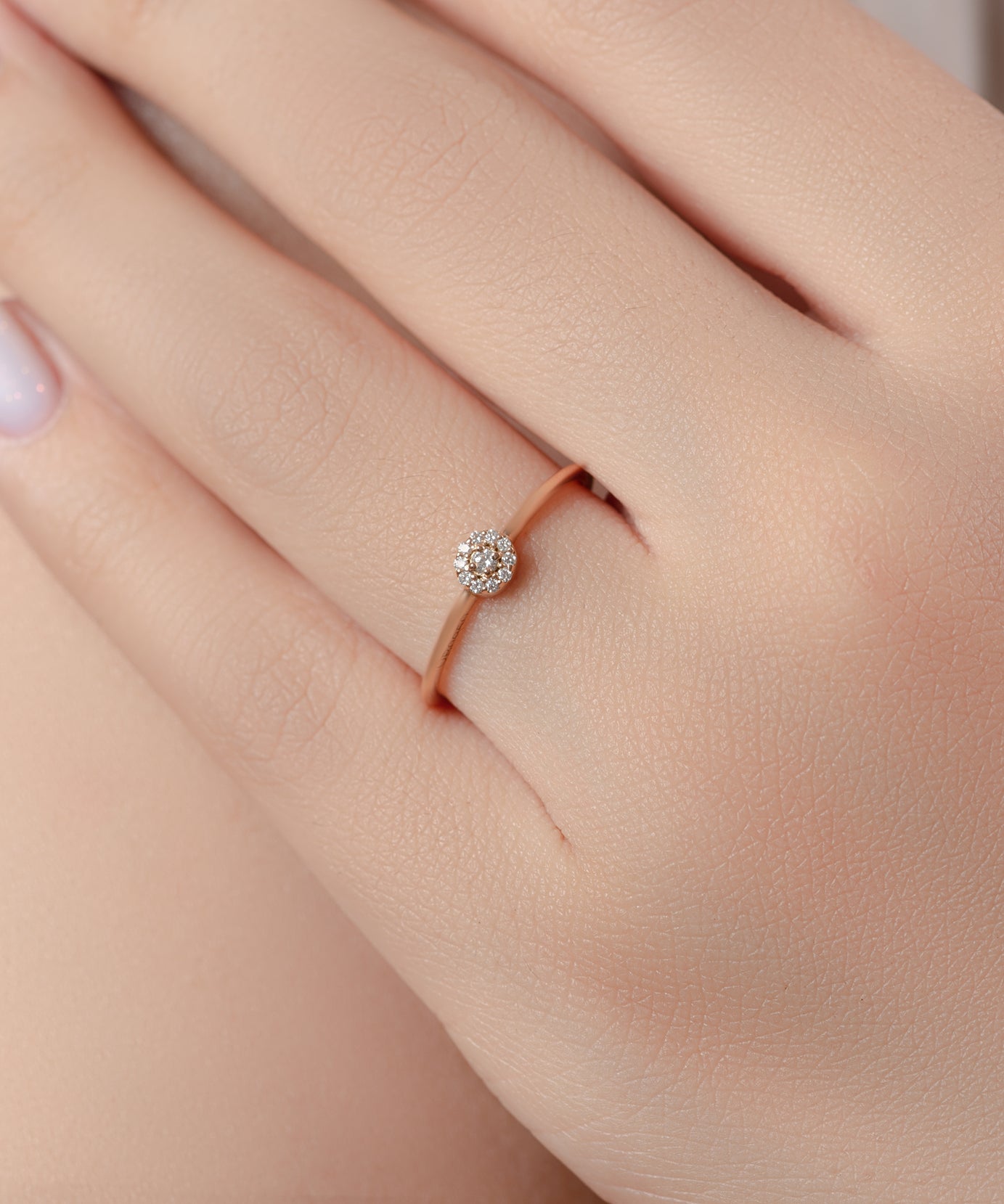 Promise Diamond Ring in 18k Yellow Gold - SIR1189