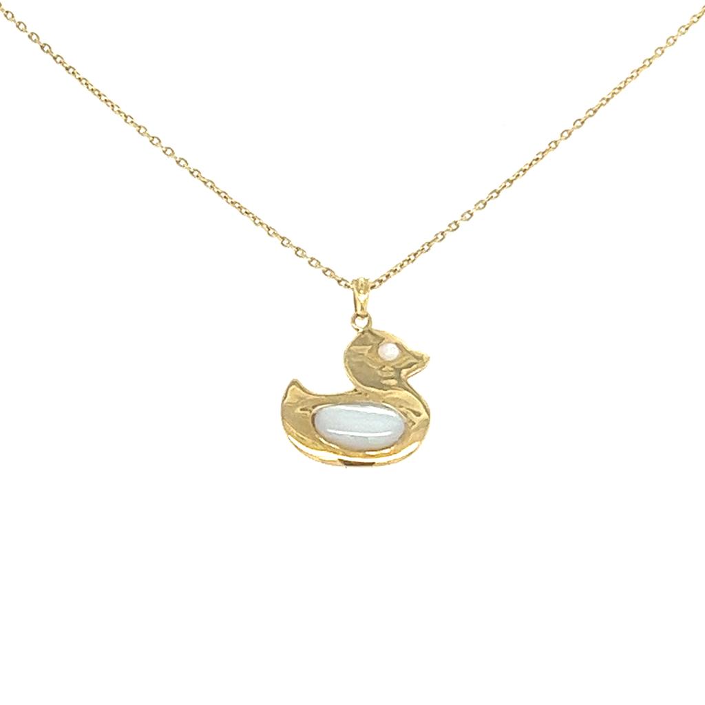 Kids Necklace in a duck shape / S-P600S
