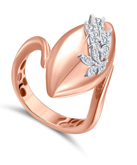 18k Rose gold Diamond Rings - S-H061RS