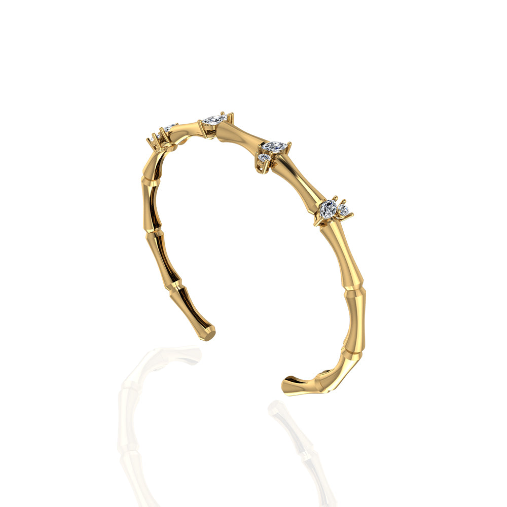 Diamond-Bangle-18K-GOLD-SIRAN-BY-IRAM