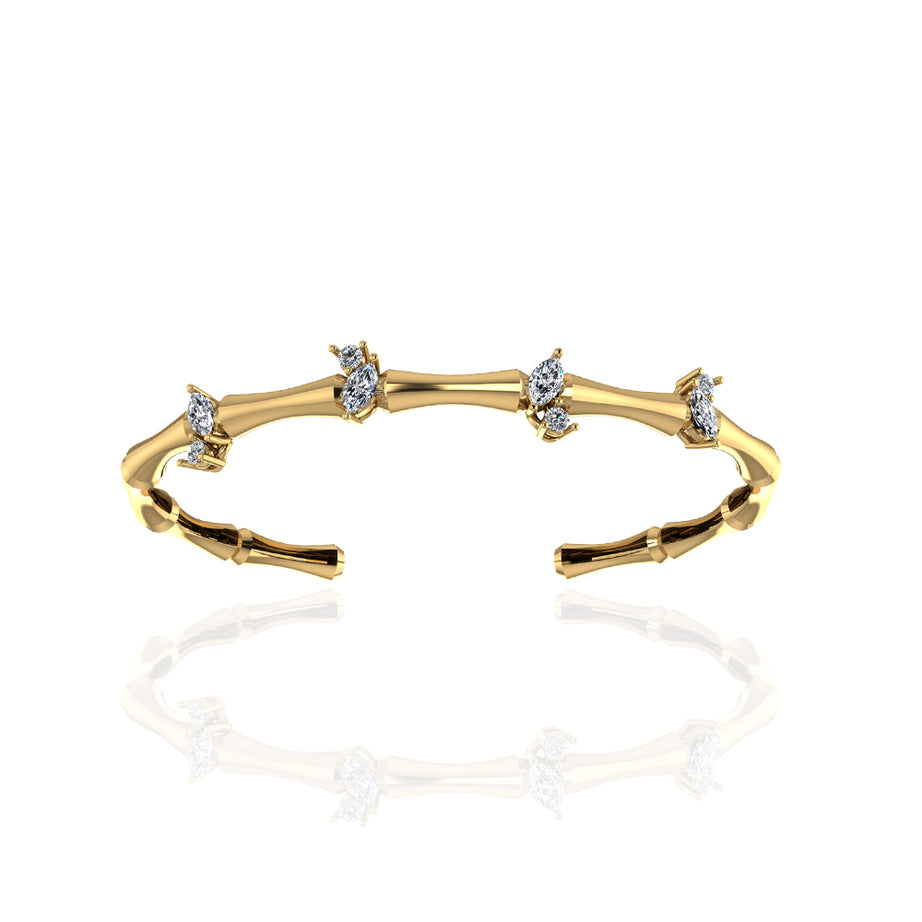 Diamond-Bangle-18K-GOLD-SIRAN-BY-IRAM