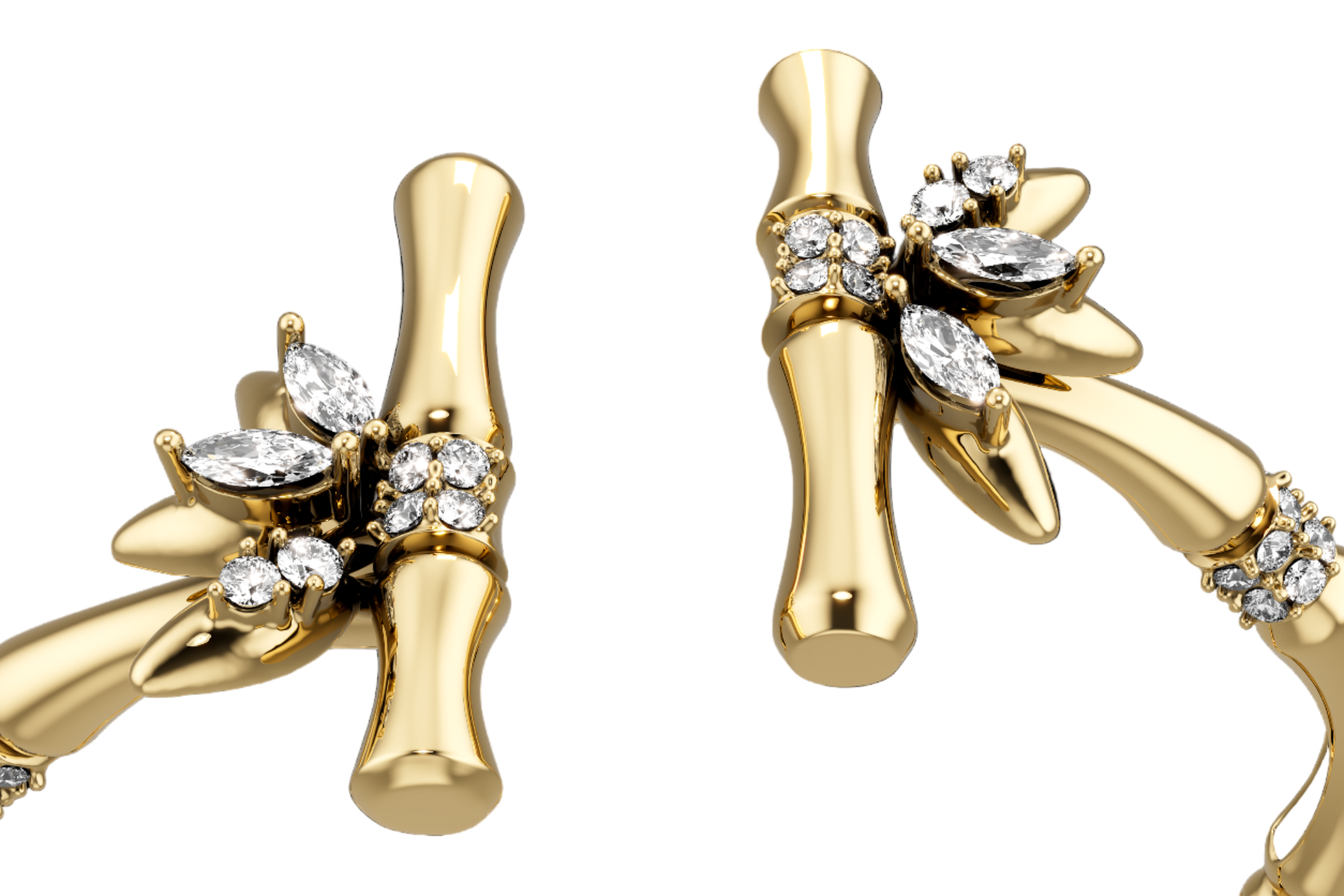 Diamond-Bangle-18K-GOLD-SIRAN-BY-IRAM