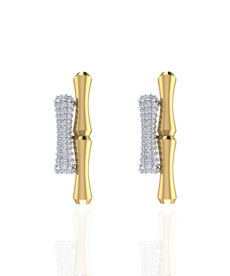 S-E278S - Diamond Earring - SIRAN BY IRAM