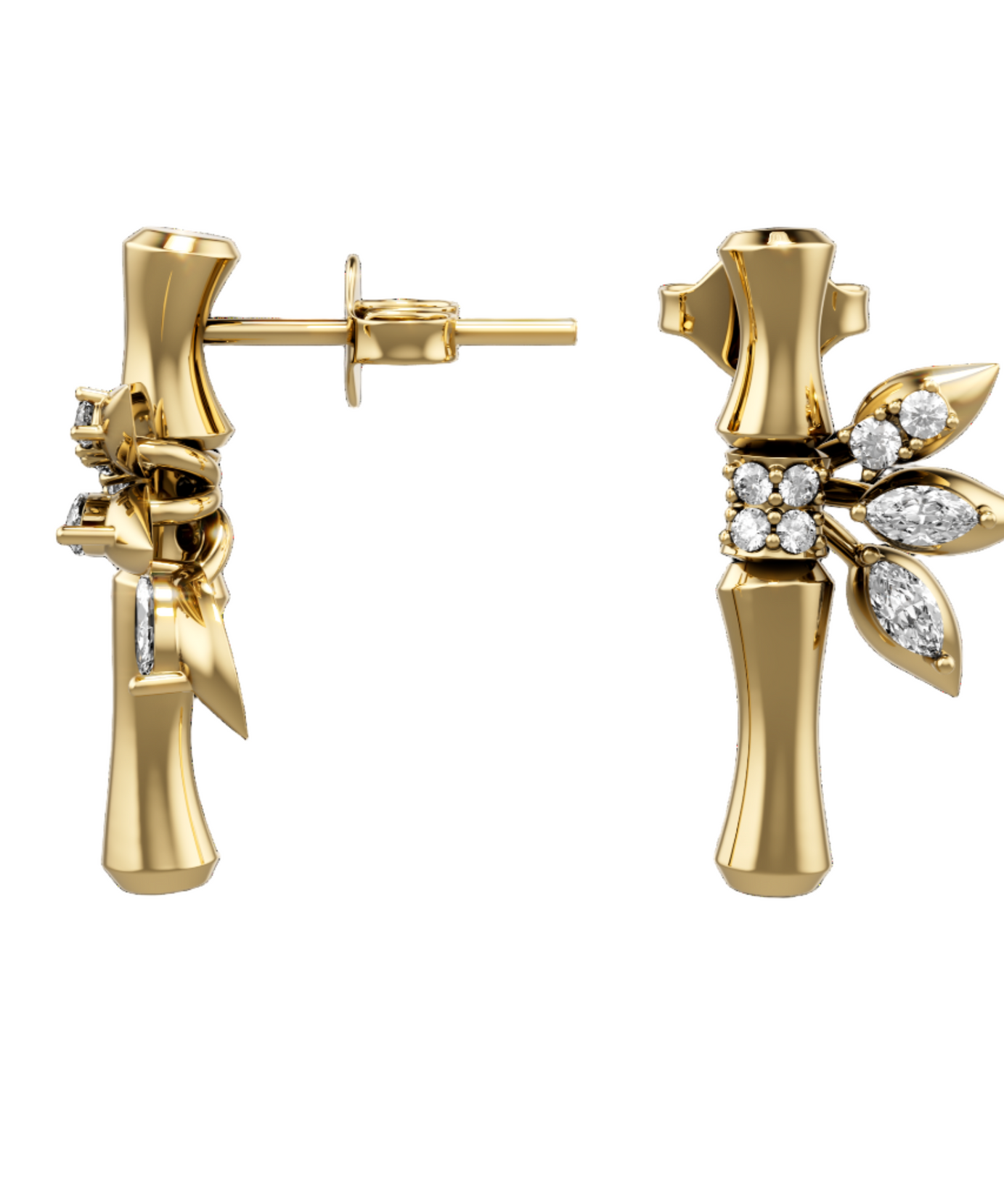 Diamond-Earring-18K-GOLD-SIRAN-BY-IRAM