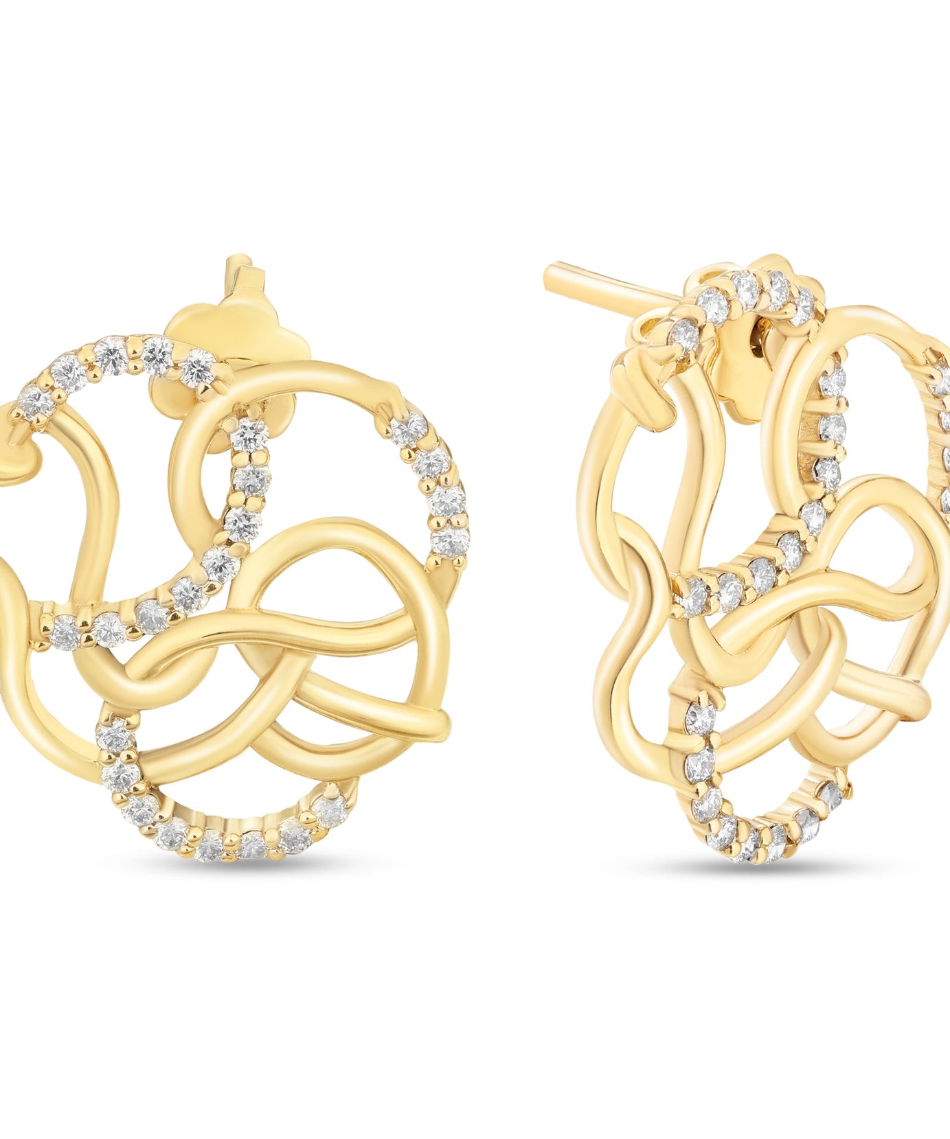 Diamond-Earring-18K-GOLD-SIRAN-BY-IRAM-Jewelry