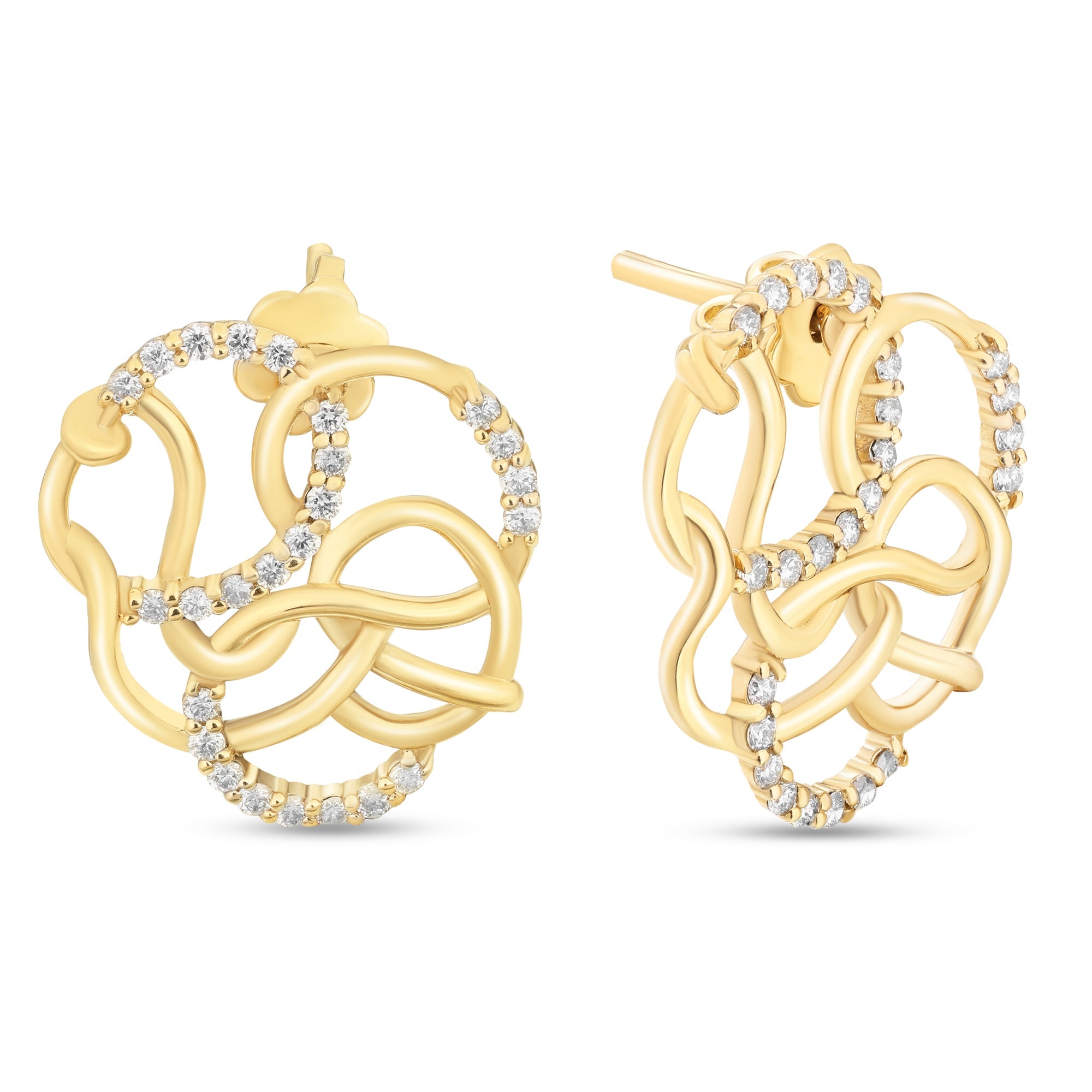 Diamond-Earring-18K-GOLD-SIRAN-BY-IRAM-Jewelry