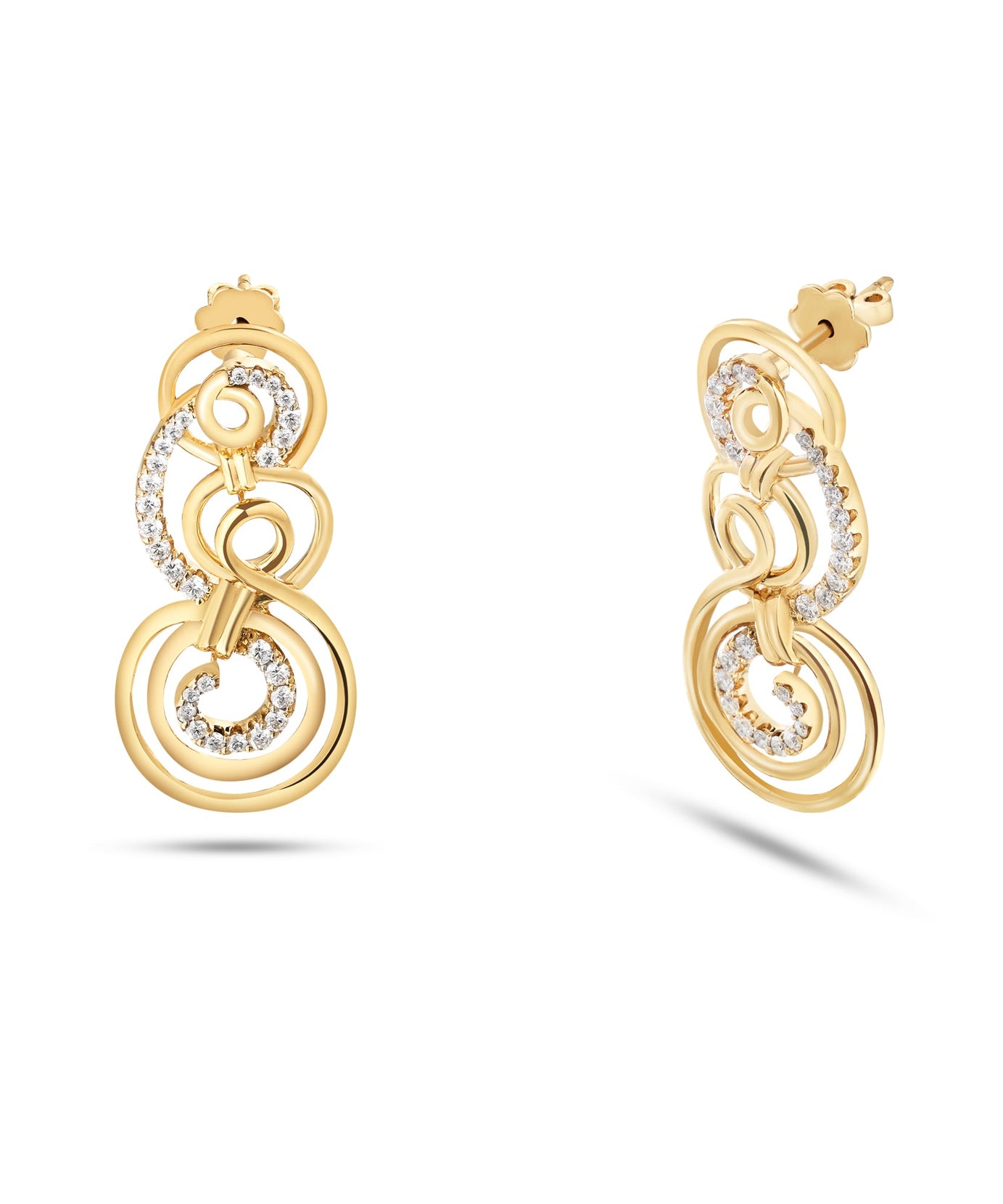 Diamond-Earring-18K-GOLD-SIRAN-BY-IRAM-Jewelry