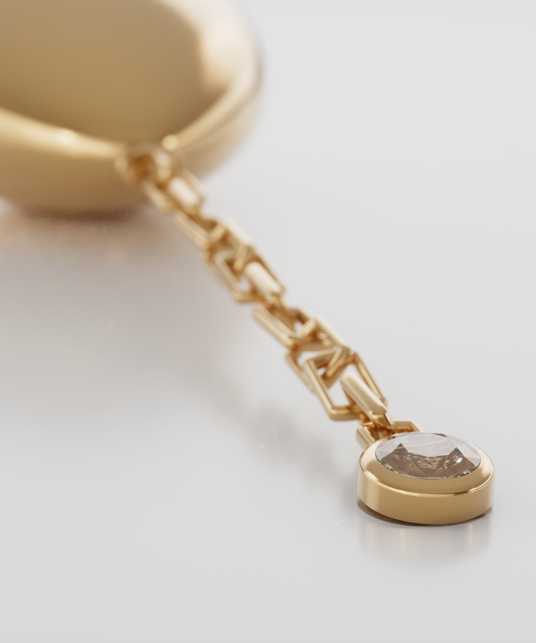 18K Gold Dreamy Balloon With Diamond
