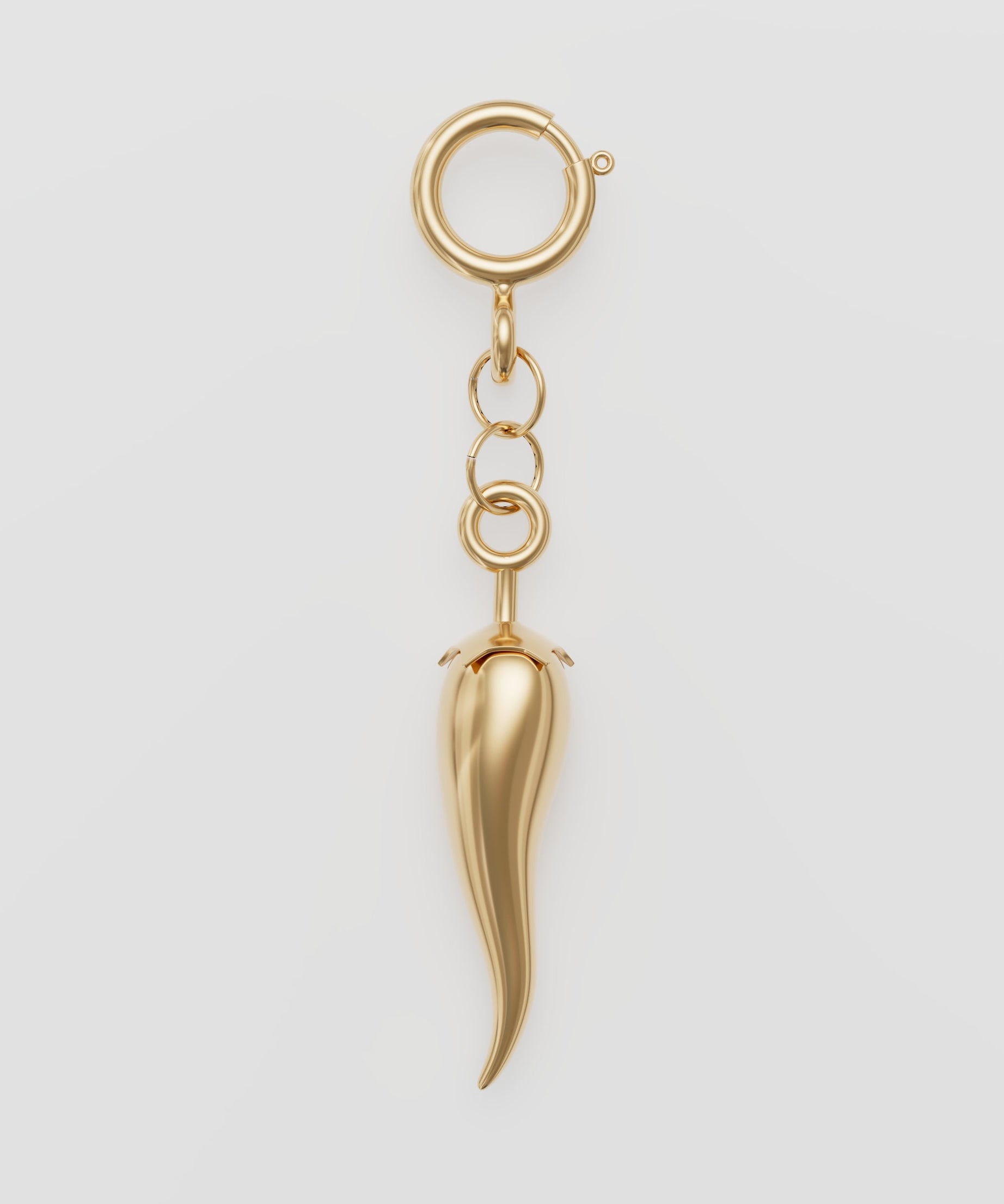 18K Gold Hot Chili Pepper