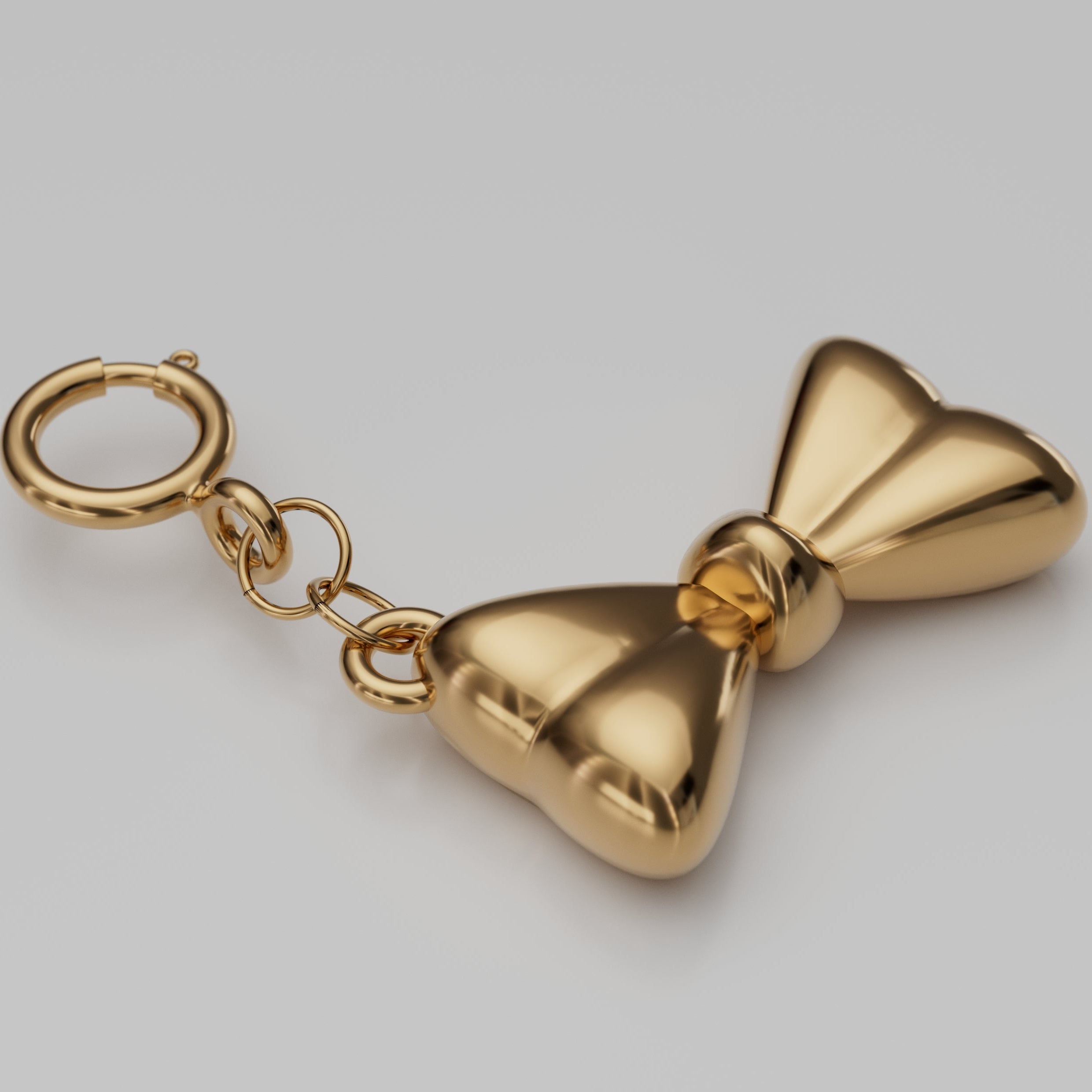 18K Gold Bow Tie