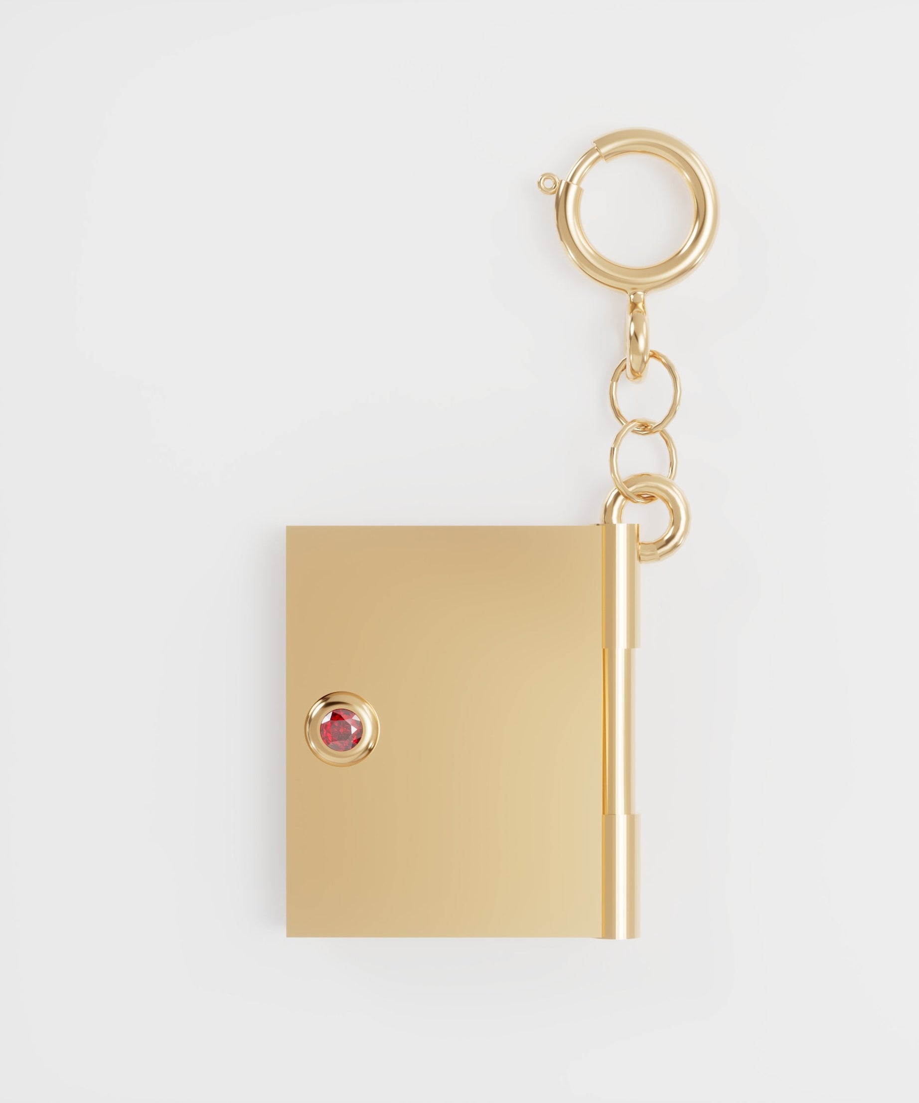 18K Gold Not Toys Book with Diamond