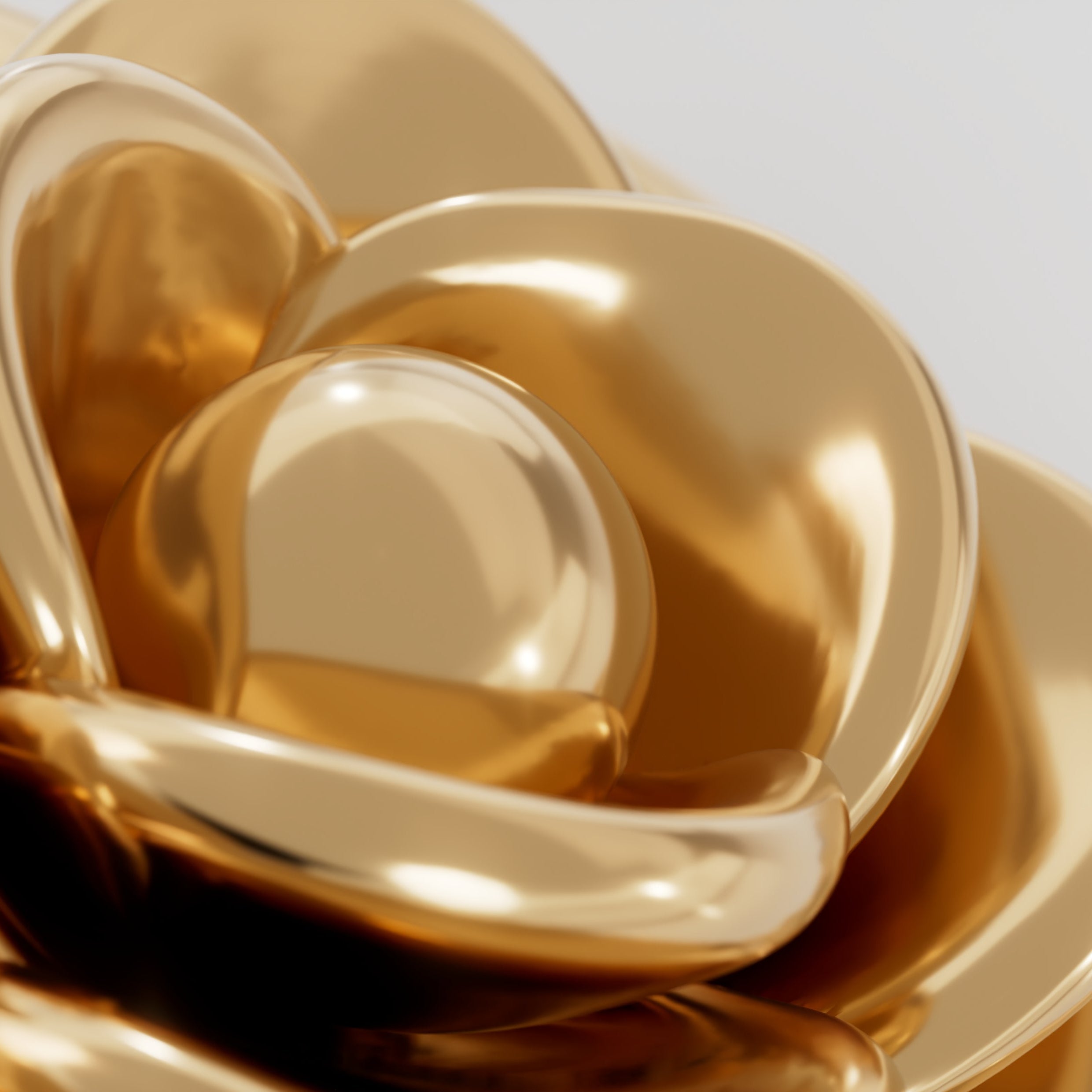 18K Gold Eternal Rose