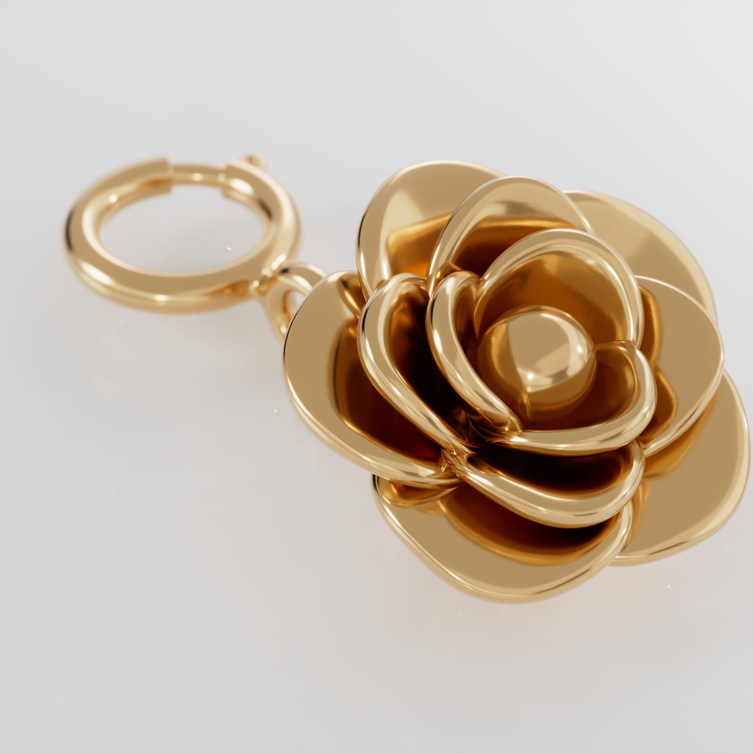 18K Gold Eternal Rose