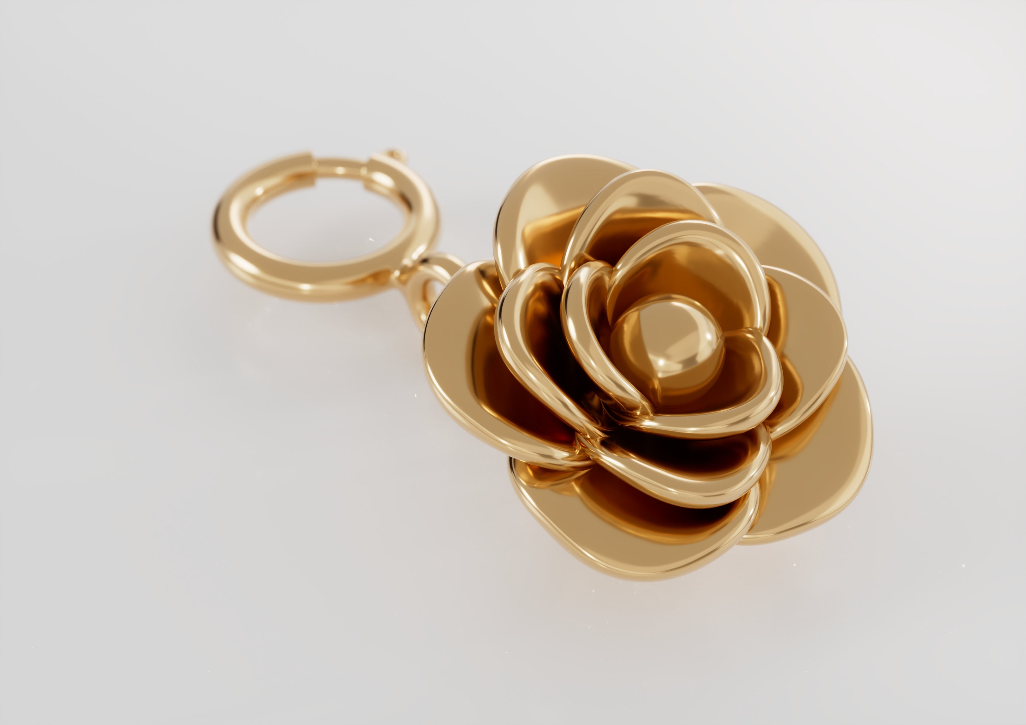 18K Gold Eternal Rose