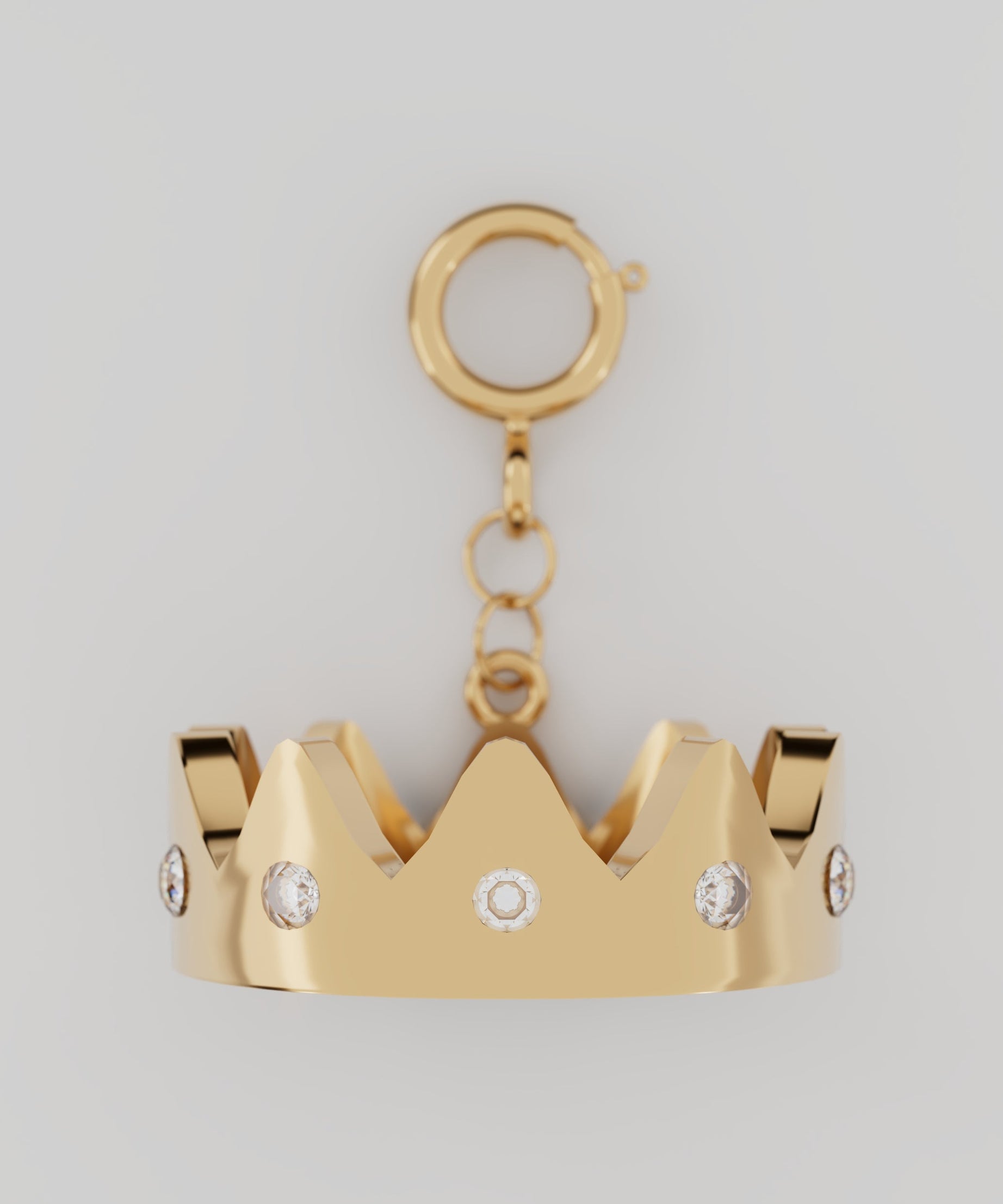 Coco's 18k Gold Crown with Diamonds  - S-P616SB