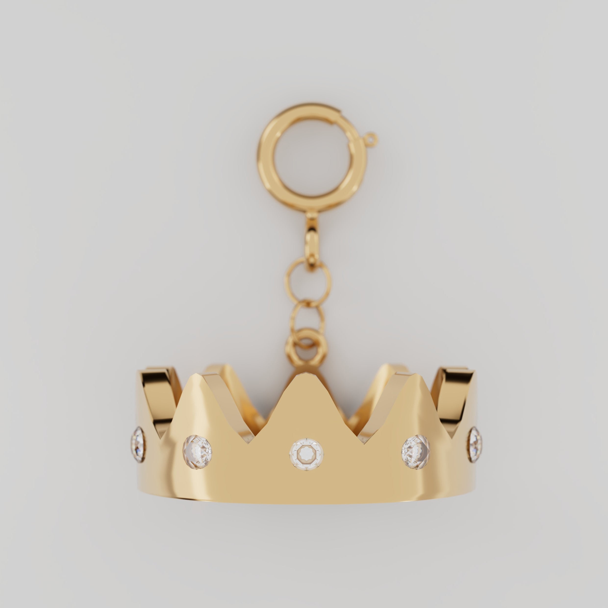 Coco's 18k Gold Crown with Diamonds  - S-P616SB