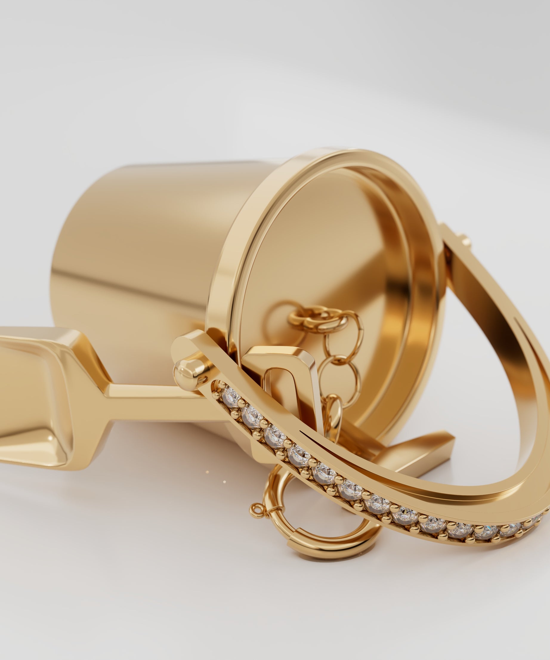 18k-yellow-gold-bucket-with-diamonds-NOT-Toys-X-Siran-By-IRAM-jewelry