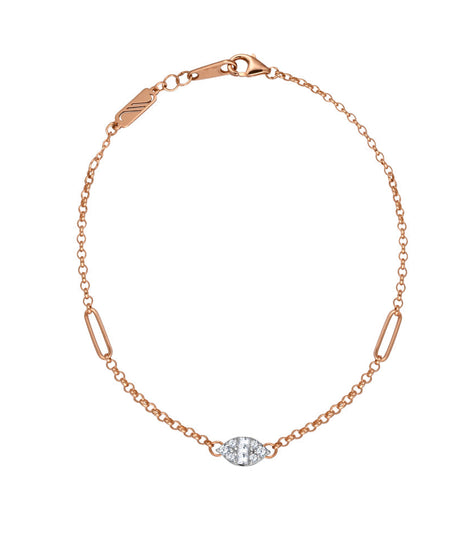 18K Rose gold Diamond Bracelet - S-X148RB