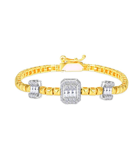 18K Yellow gold Diamond Bracelet - S-X160B