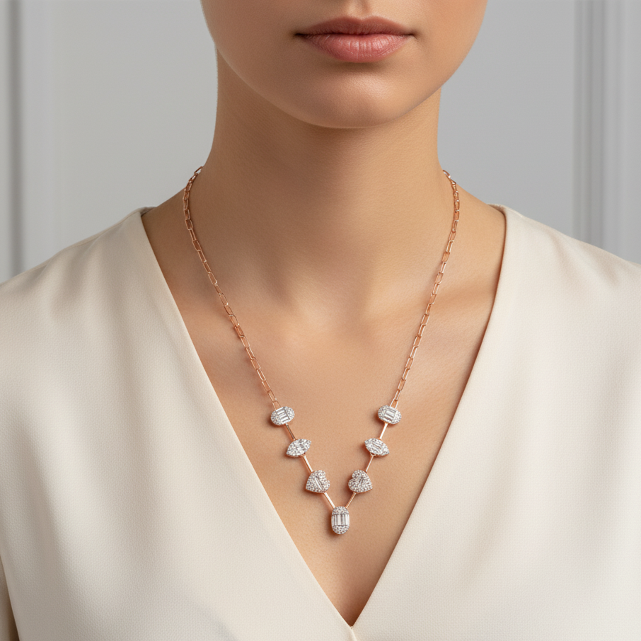 Diamond-Necklace-18K-GOLD-SIRAN-BY-IRAM