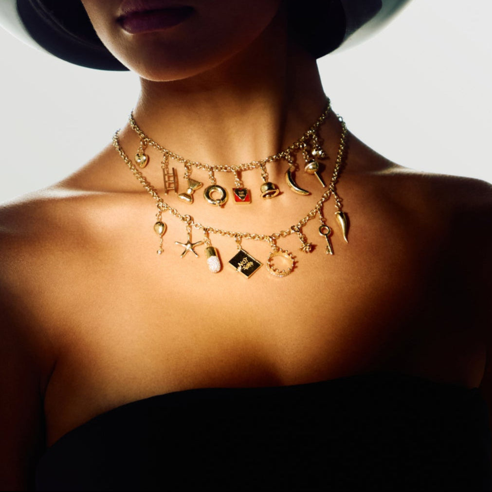 18k Gold Timeless Crown Encrusted with Diamonds