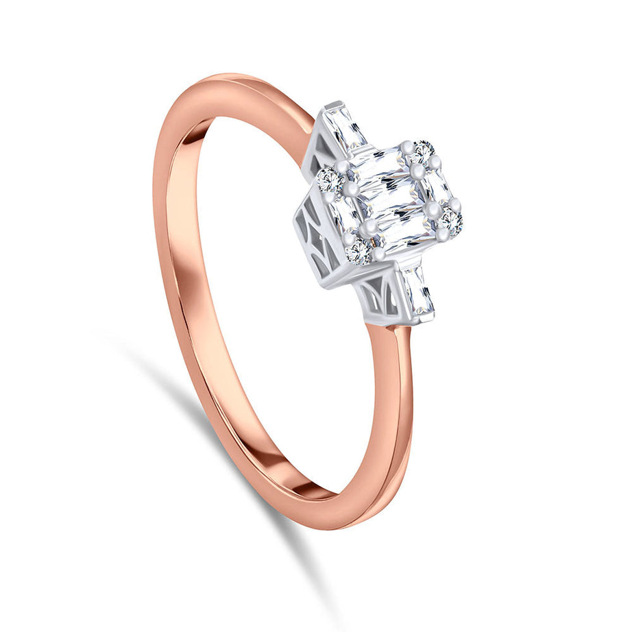Special offer 18k Rose gold Diamond Rings - TP2363R