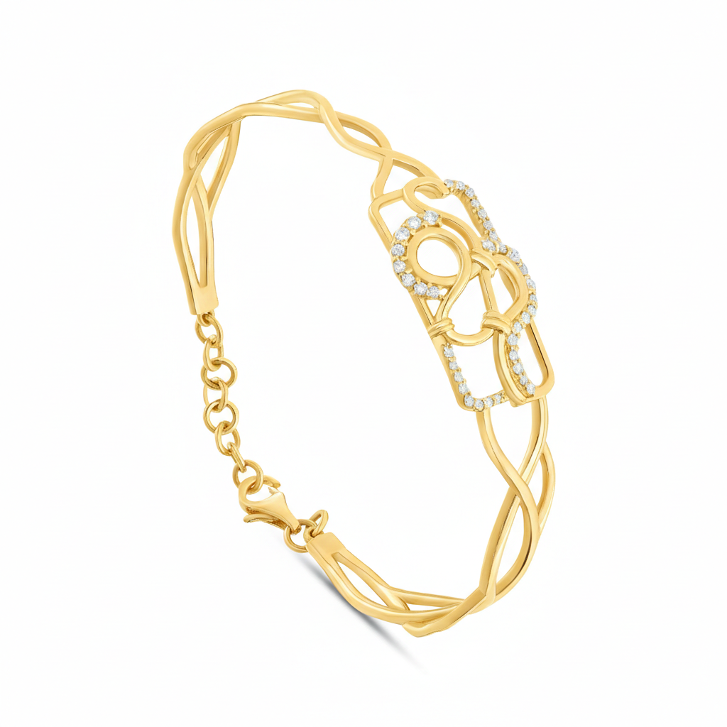 Diamond-Bangles-18K-GOLD-SIRAN-BY-IRAM-Jewelry