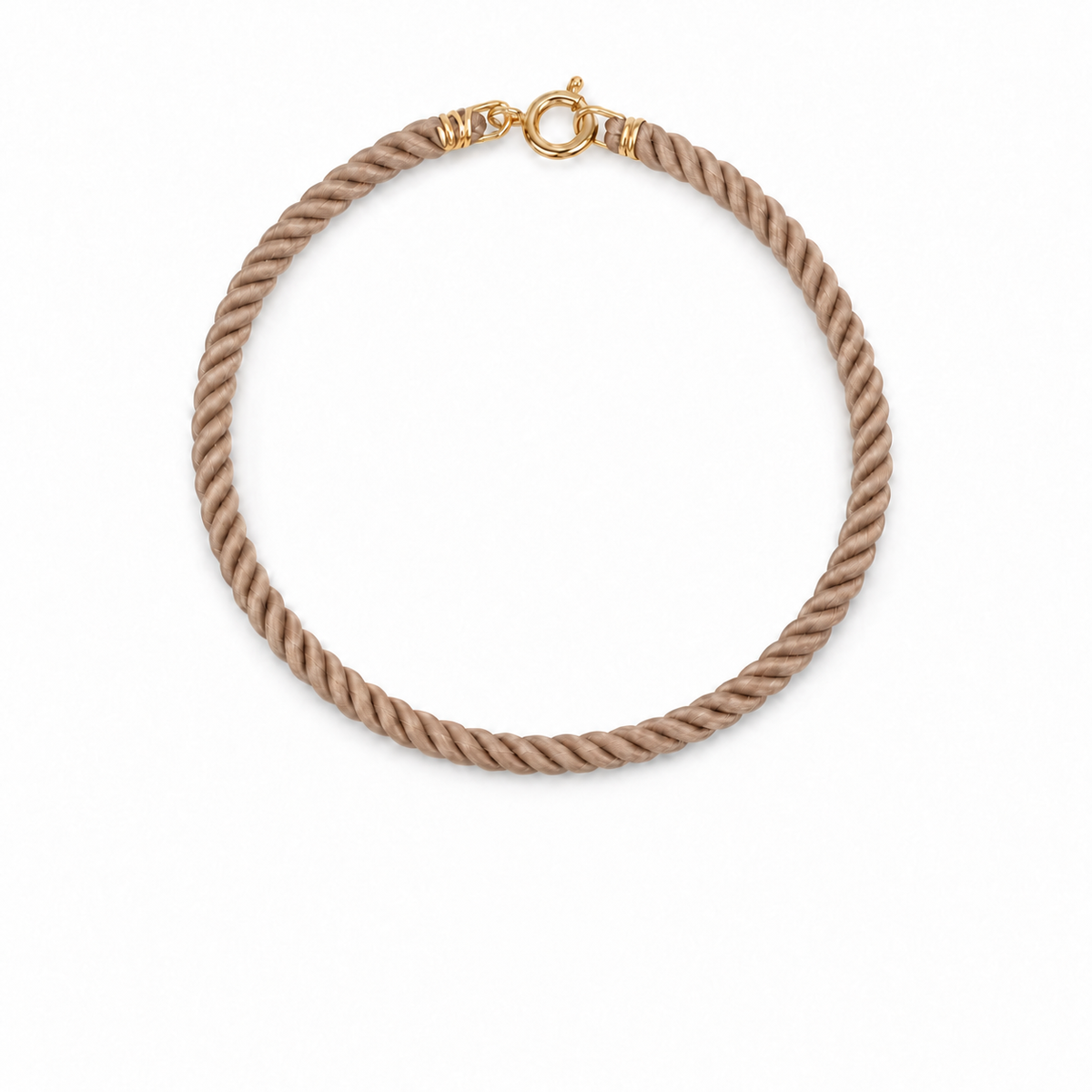 14K Gold Charm Keeper Bracelet