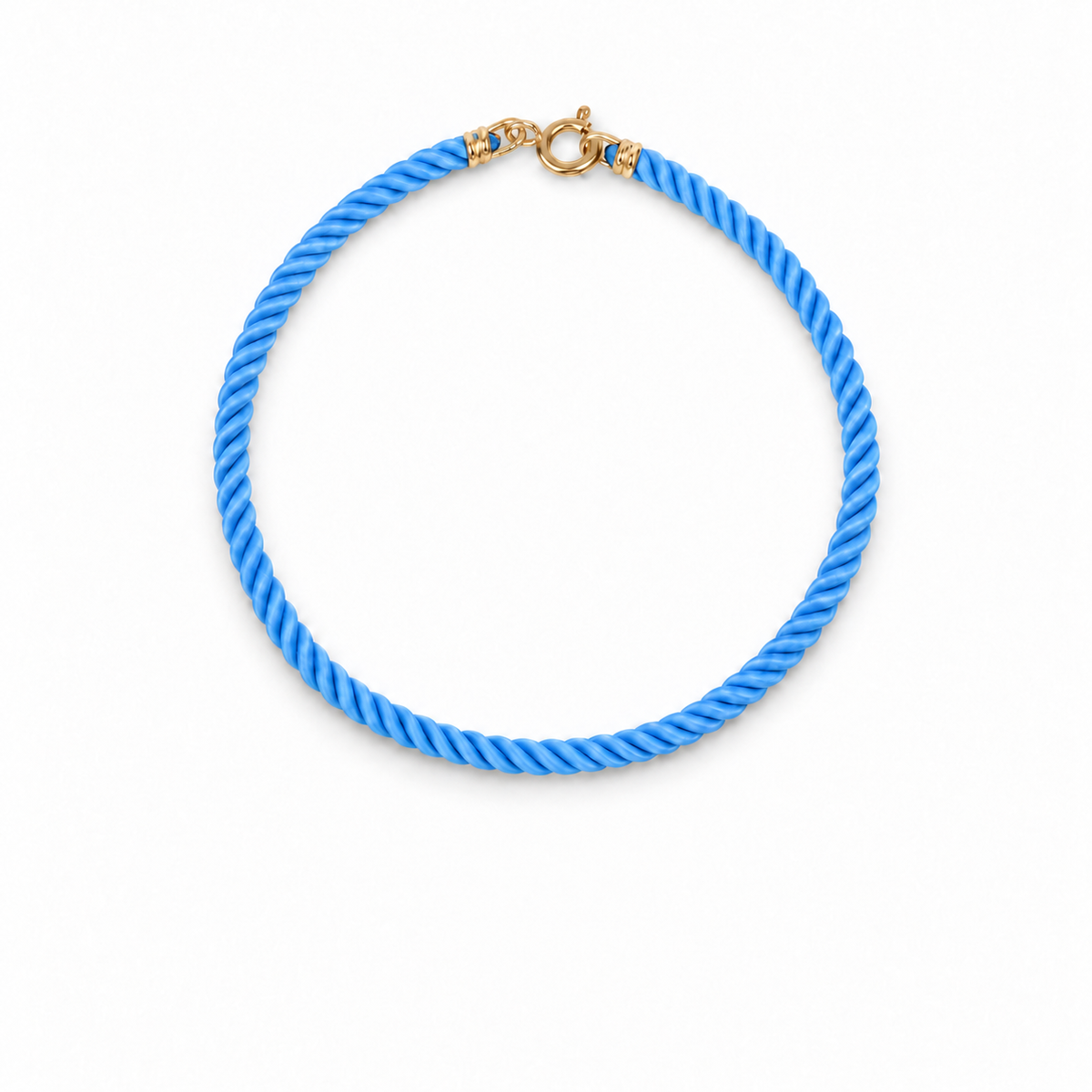 14K Gold Charm Keeper Bracelet